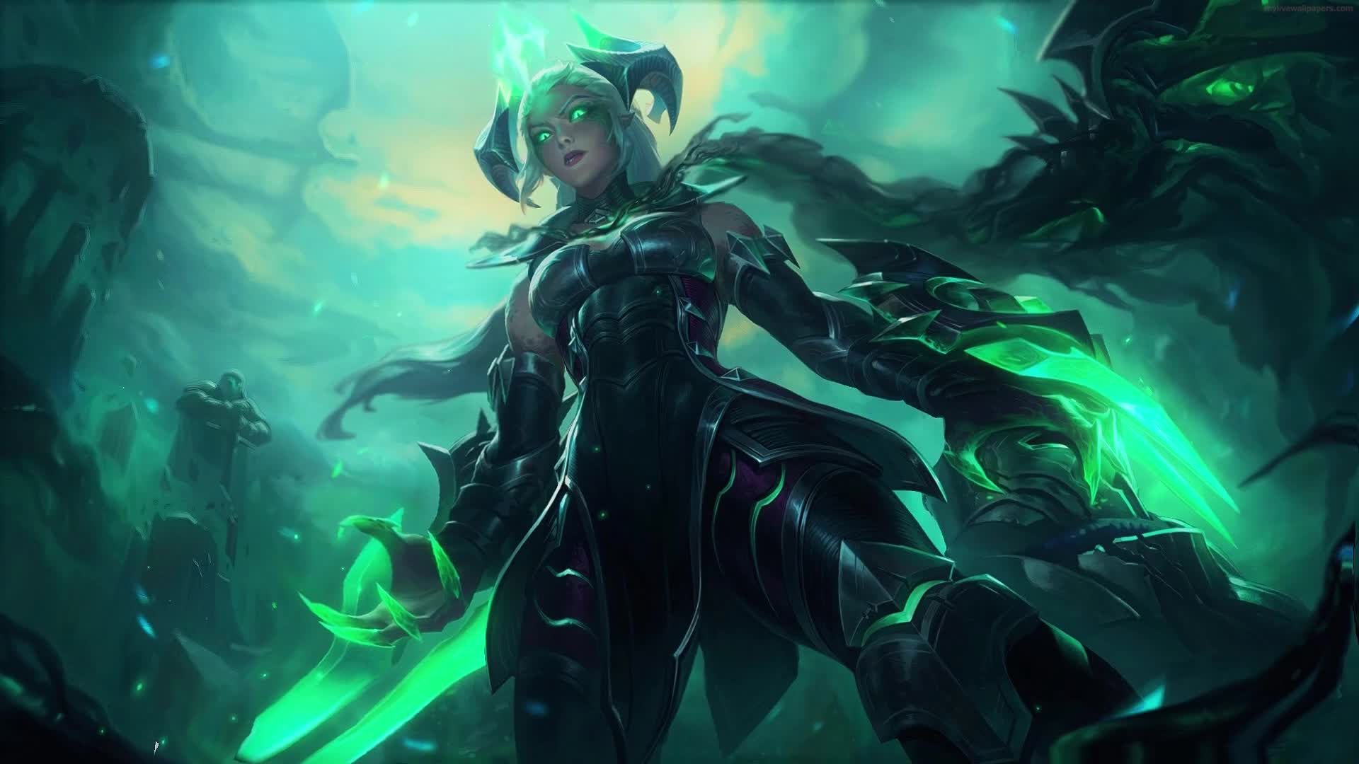 Download PC Ruined Shyvana HD Live Wallpaper