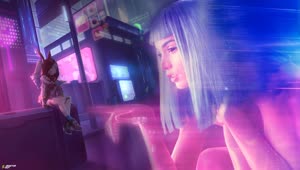 Download Honkai Impact Bronya vs Blade Runner 2049 Holo Girl Live Wallpaper