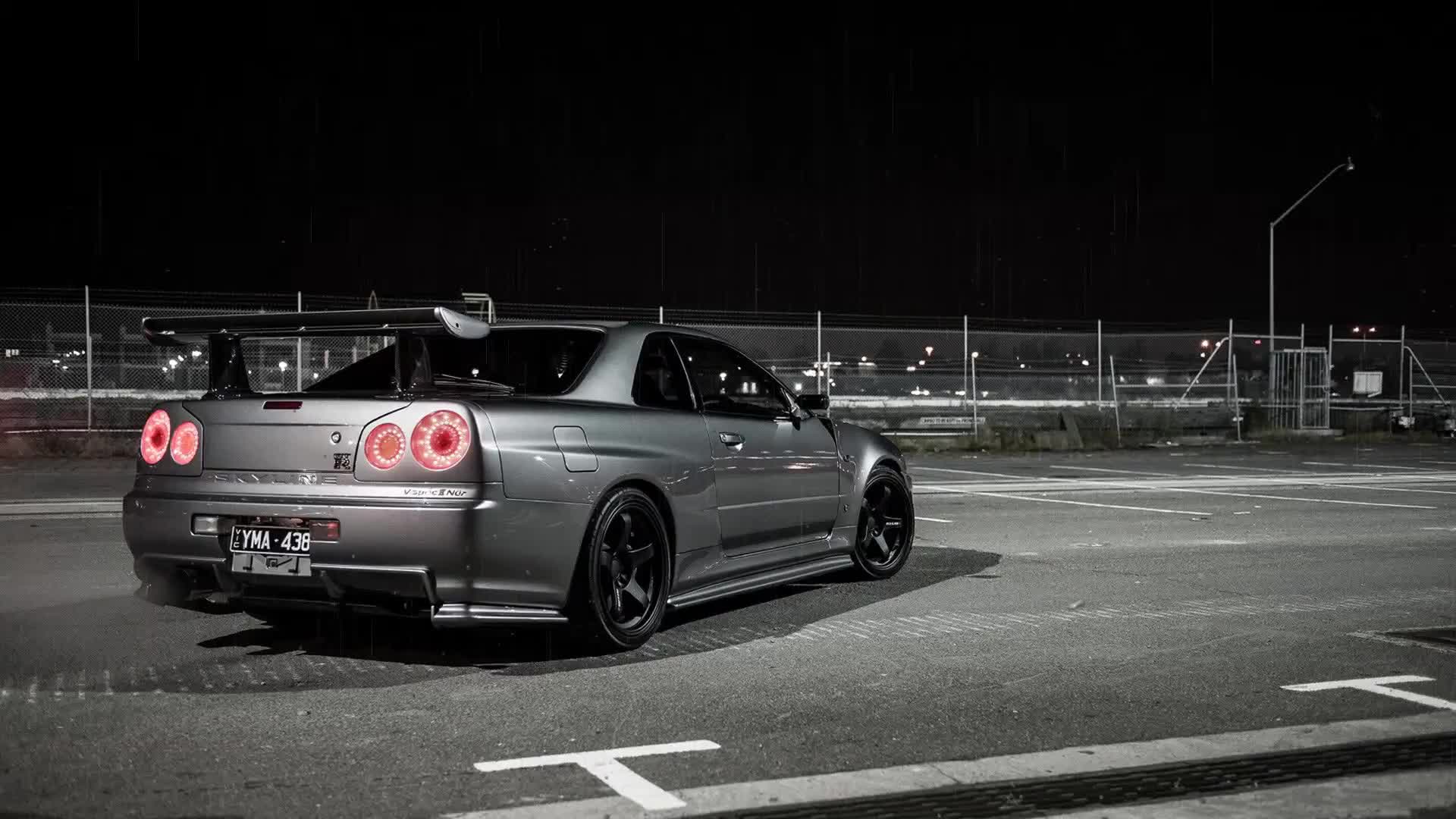 Download Live Wallpaper Nissan Skyline GTR R34