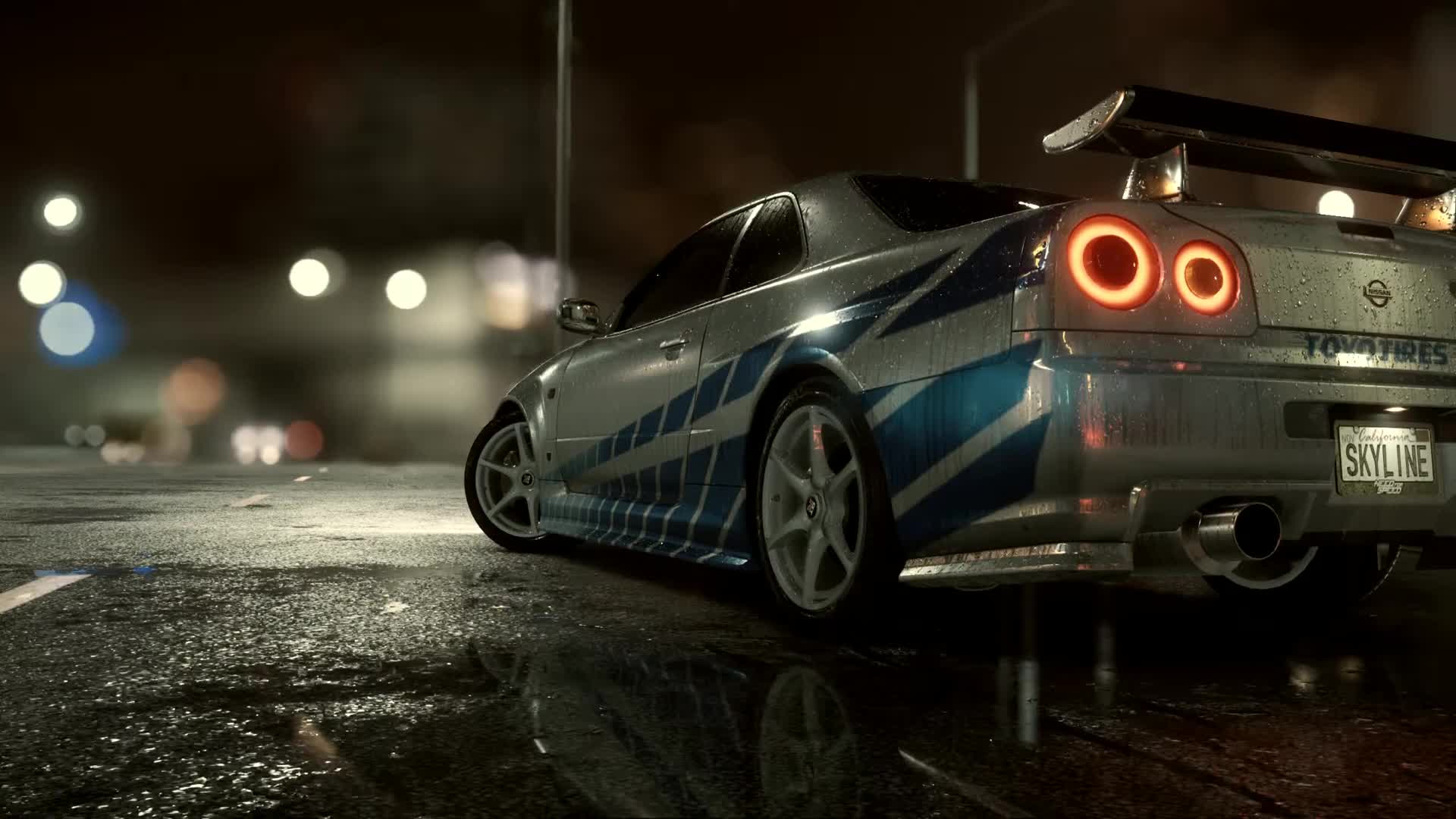 Download Live Wallpaper Need for Speed Nissan Skyline 