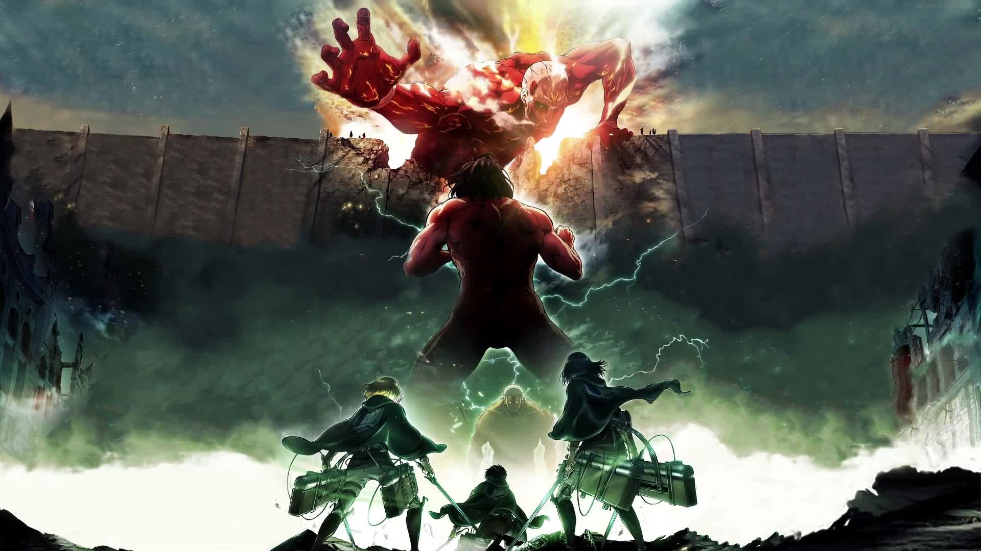 Download Cool Attack On Titan C FIX 4k Live Wallpaper