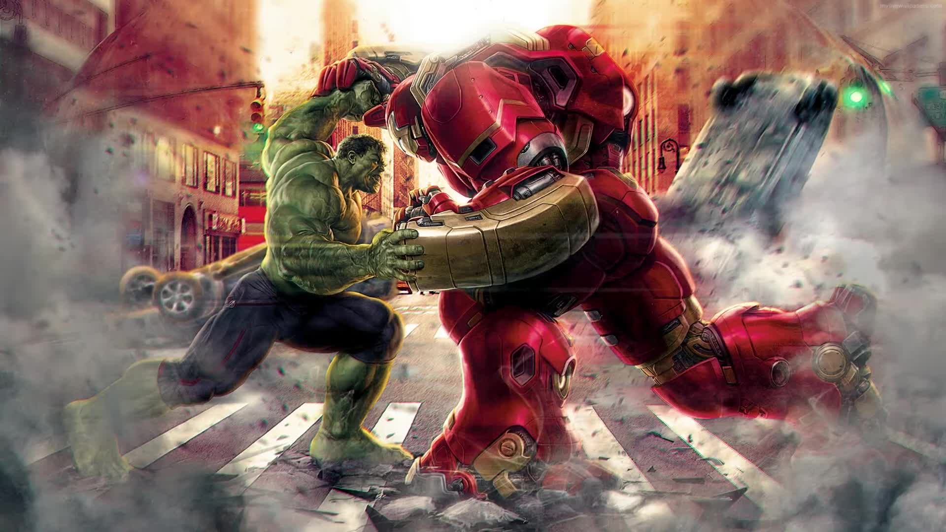 Download Cool HULK VS IRONMAN 4K LIVE WALLPAPER