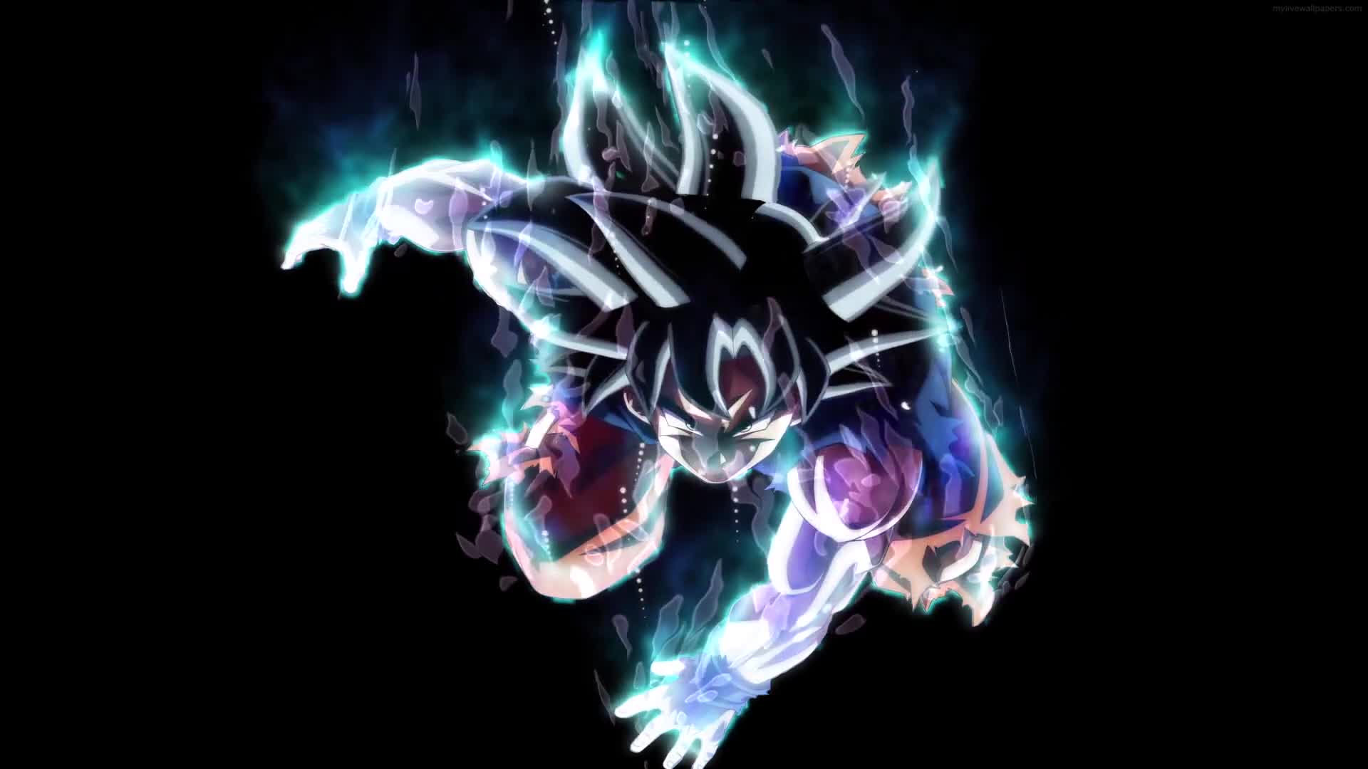 Download Cool Ultra Instinct Dragon Ball Goku 4k live wallpaper