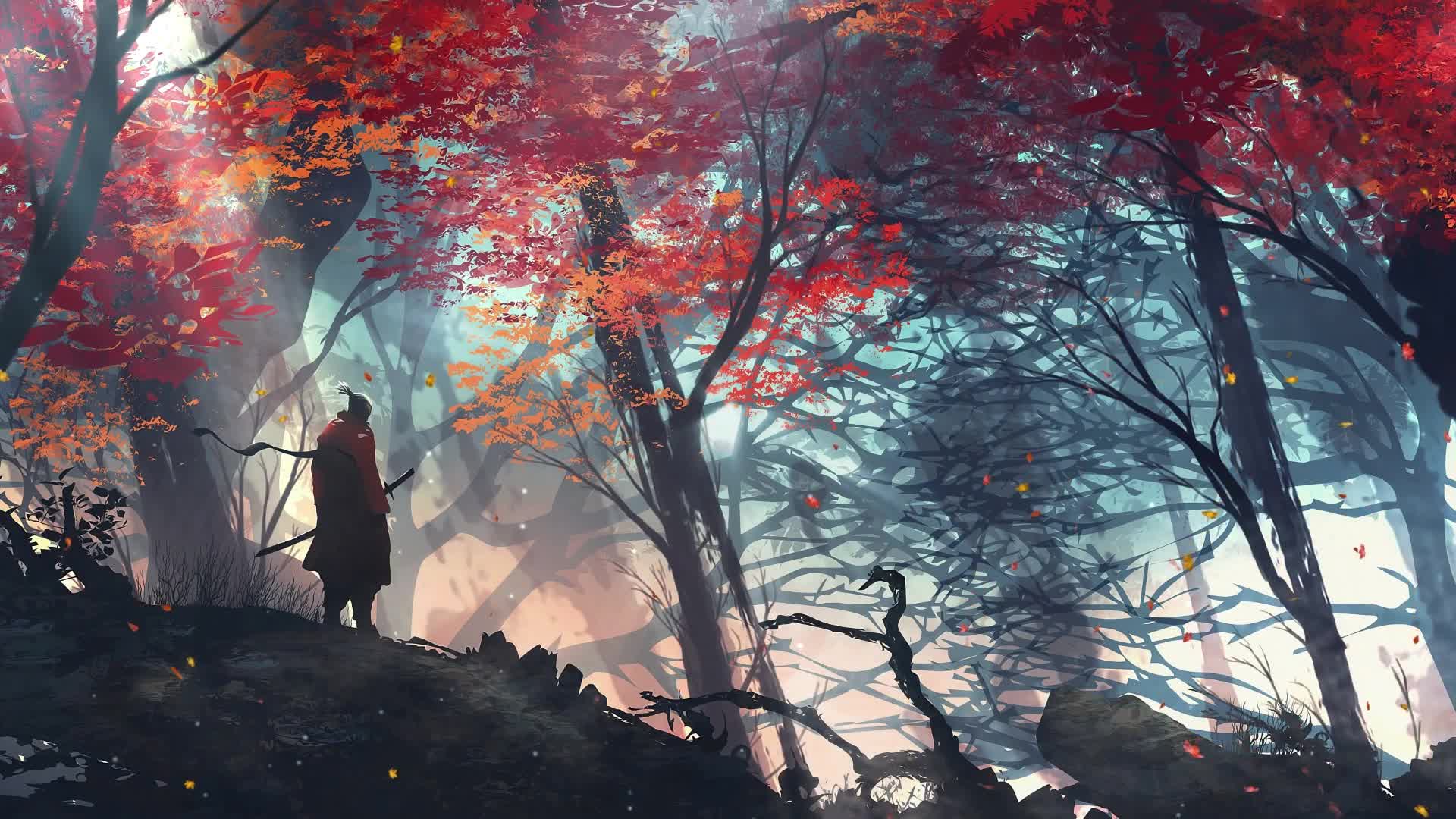 Download PC Lone Samurai Sekiro Live Wallpaper