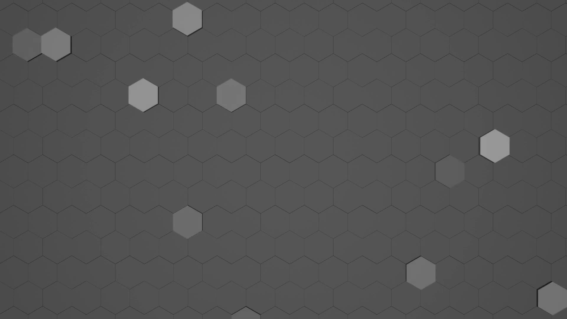 Download Black And White Background Video, Hexagon Motion Background Loop