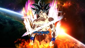 Download Fondo de Pantalla Animado Goku Ultra Instinto de Dragon Ball 💥 en Movimiento