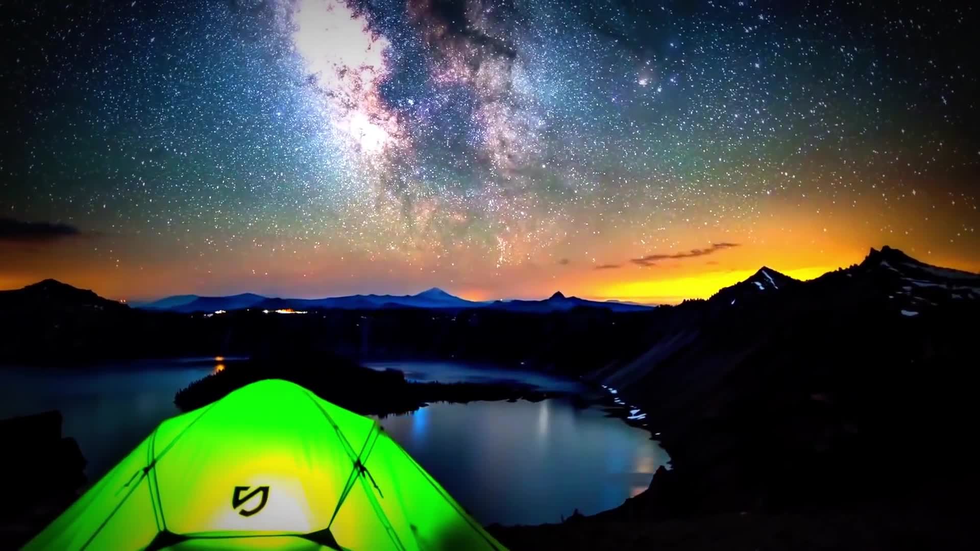 Download PC Camping Stars Live Wallpaper