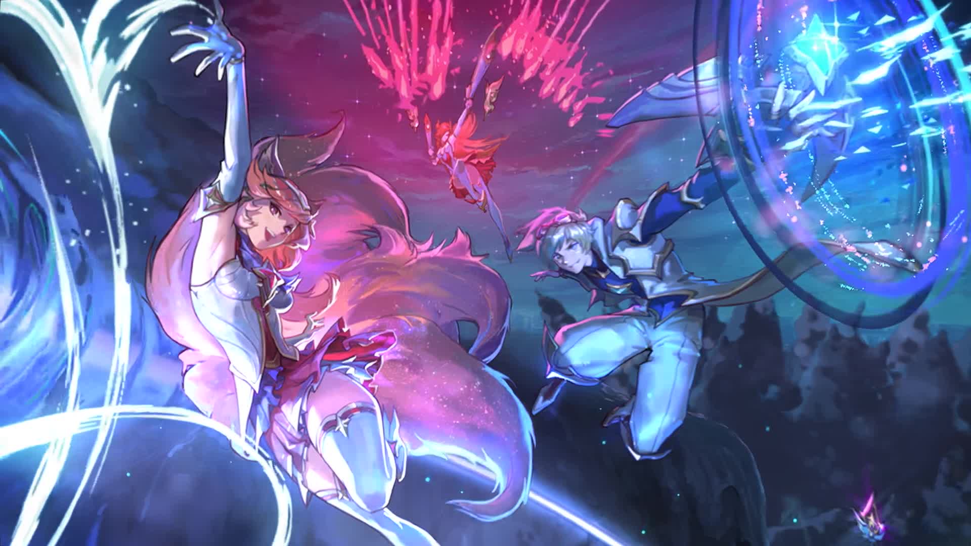 Download Fondo de Pantalla Animado Guardiana de Las Estrellas de League Of Legends ⭐️ en Movimiento