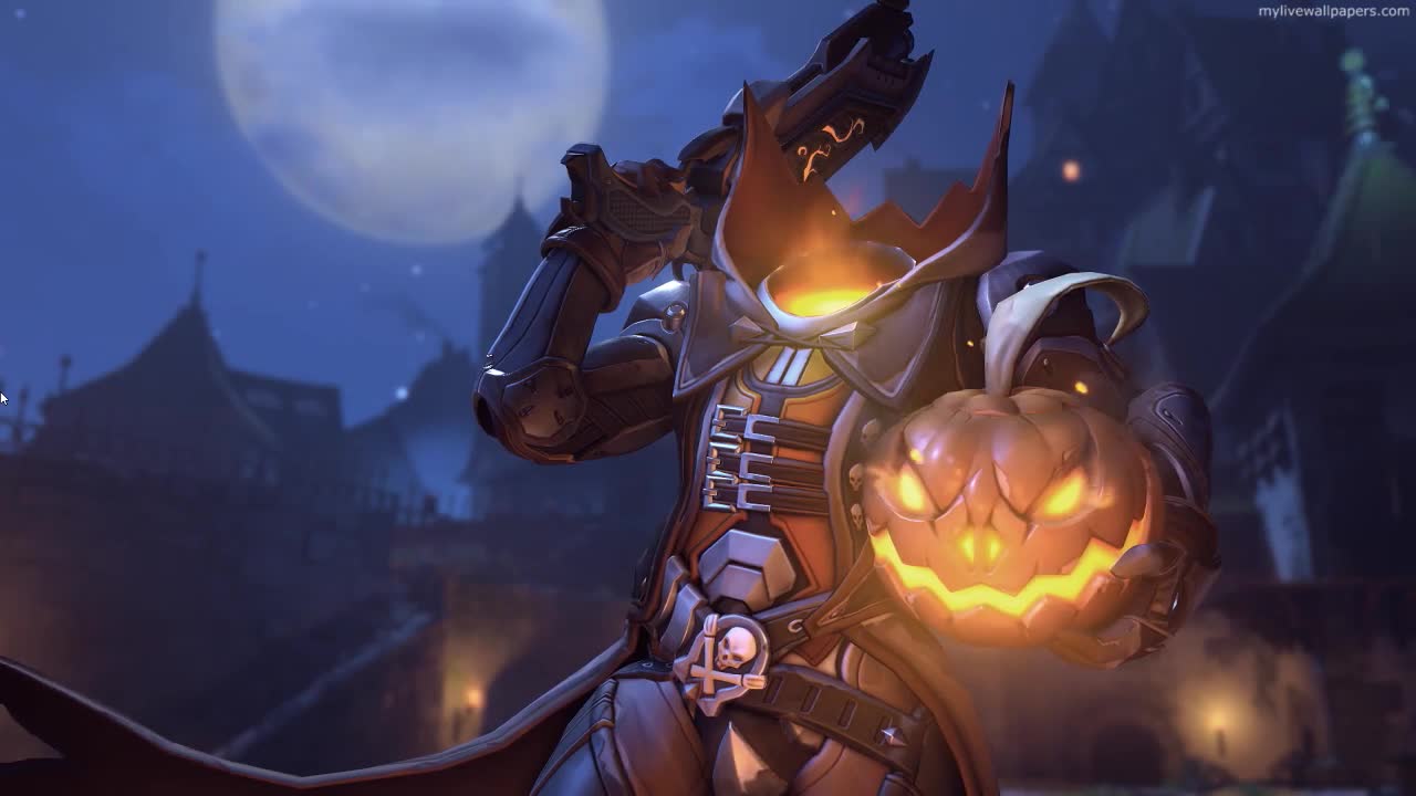 Download PC Reaper OW Halloween Live Wallpaper