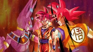 Download Fondo de Pantalla Animado Goku SSG de Dragon Ball ✅ en Movimiento