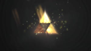 Download Fondo de Pantalla Animado Logo Dorado de The Legend of Zelda ✨ en Movimiento