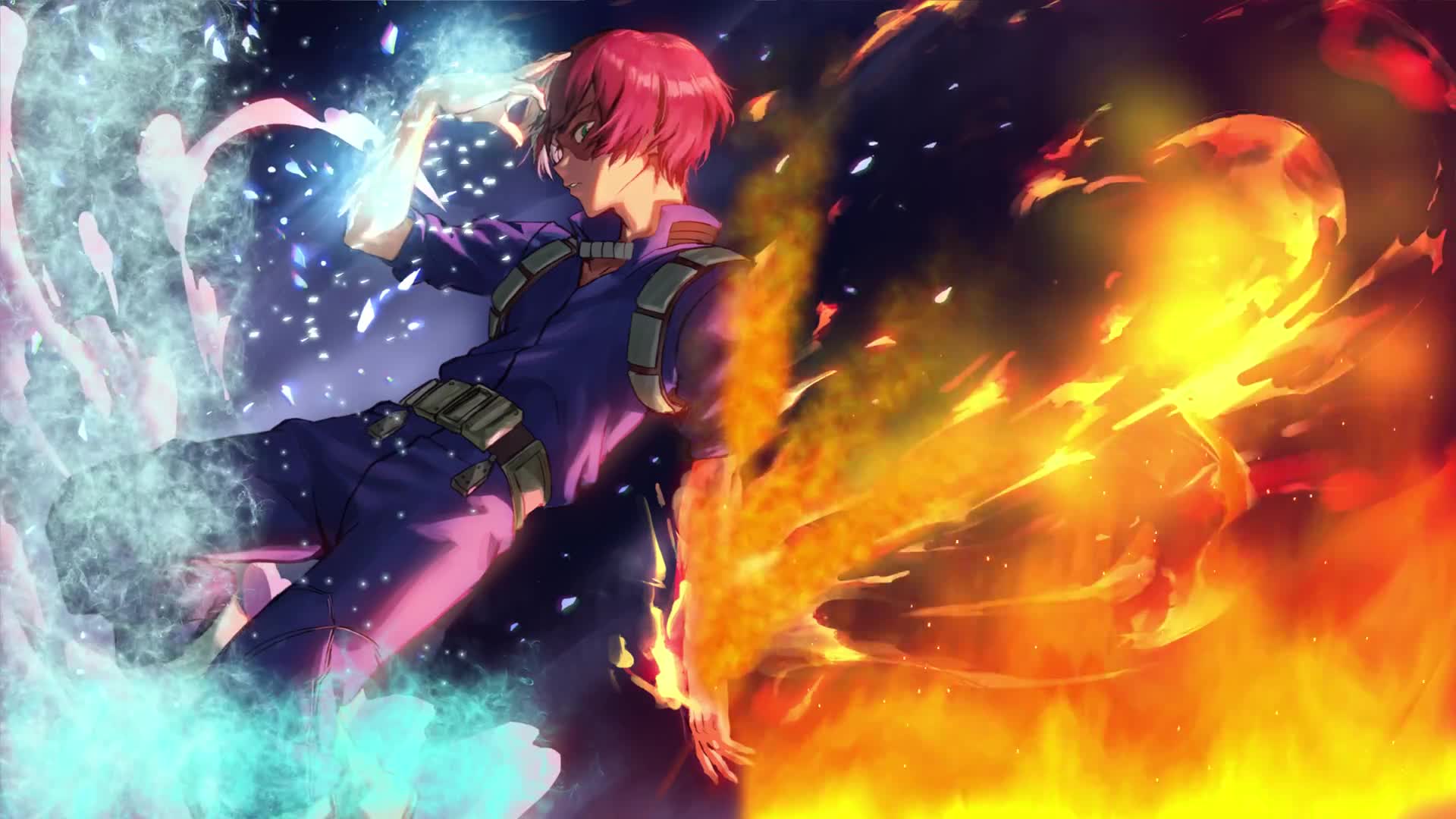 Download Live Wallpaper HD Shoto Todoroki My Hero Academia