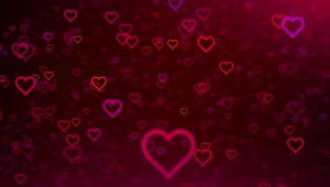 Download HD Romantic Motion Backgrounds For Edits Free Video Background Loops Flying hearts Loop