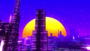 Download Abstract Scifi city Motion background loop VJ Loops 2020