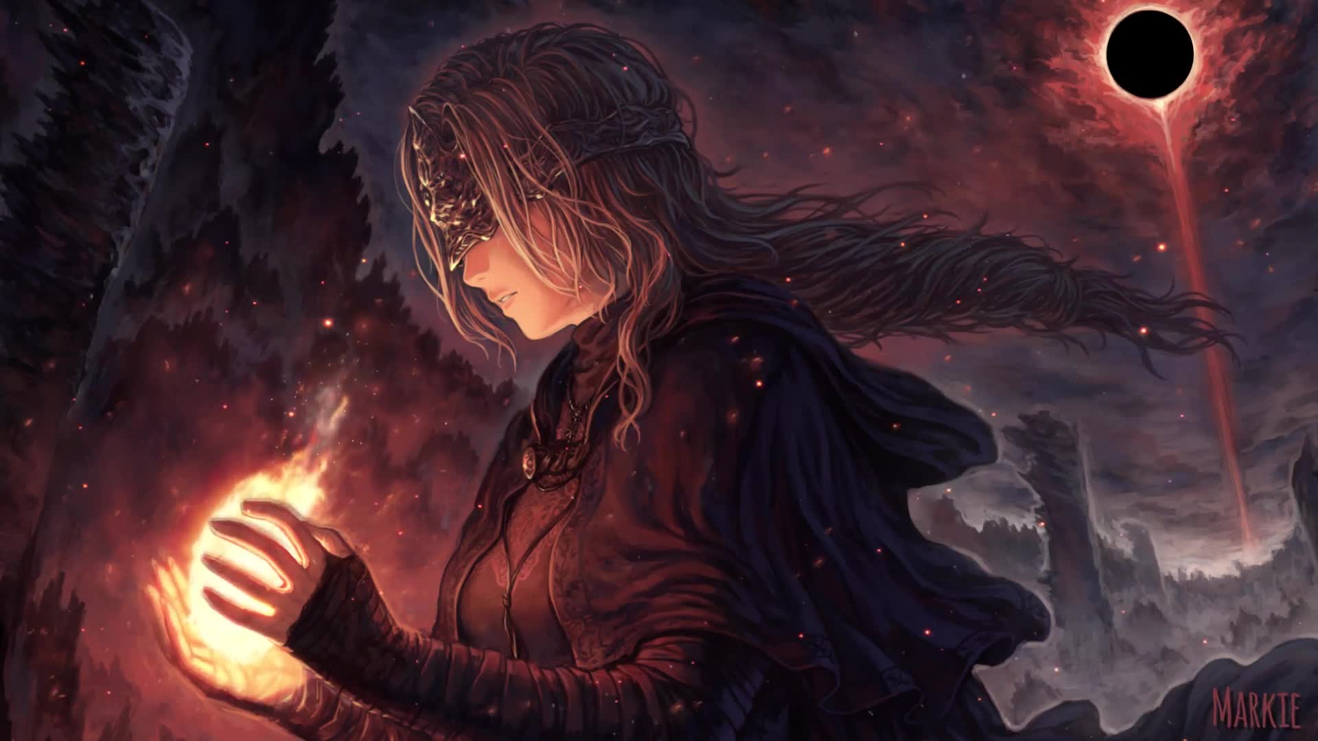 Download PC Fire Keeper Dark Souls Live Wallpaper