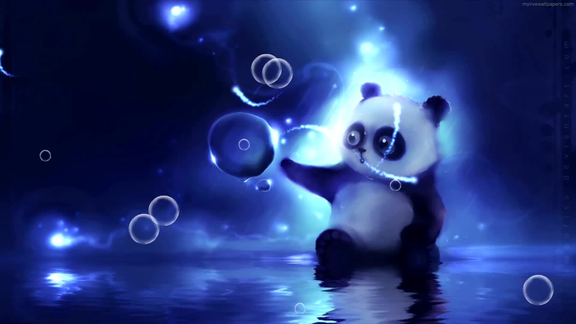 Download PC Panda Bubbles Live Wallpaper