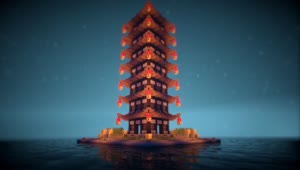 Download PC Minecraft Tower Live Wallpaper