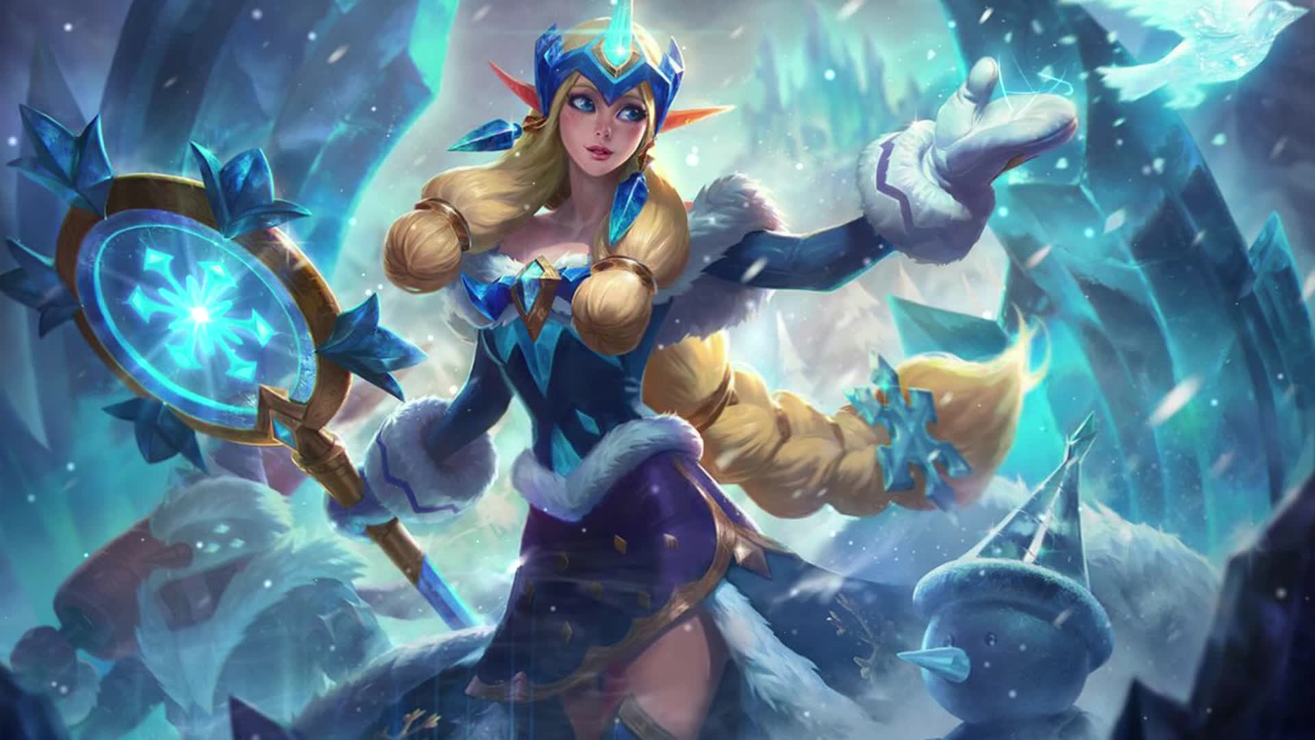 Download PC Winter Wonder Soraka LOL Live Wallpaper Free