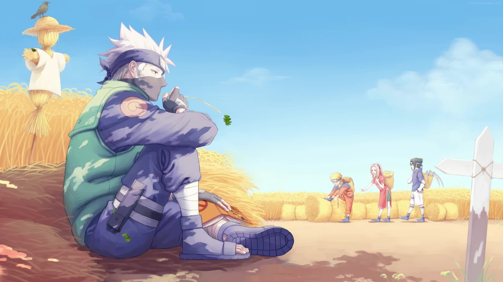 Download PC Kakashi Chilling Live Wallpaper Free