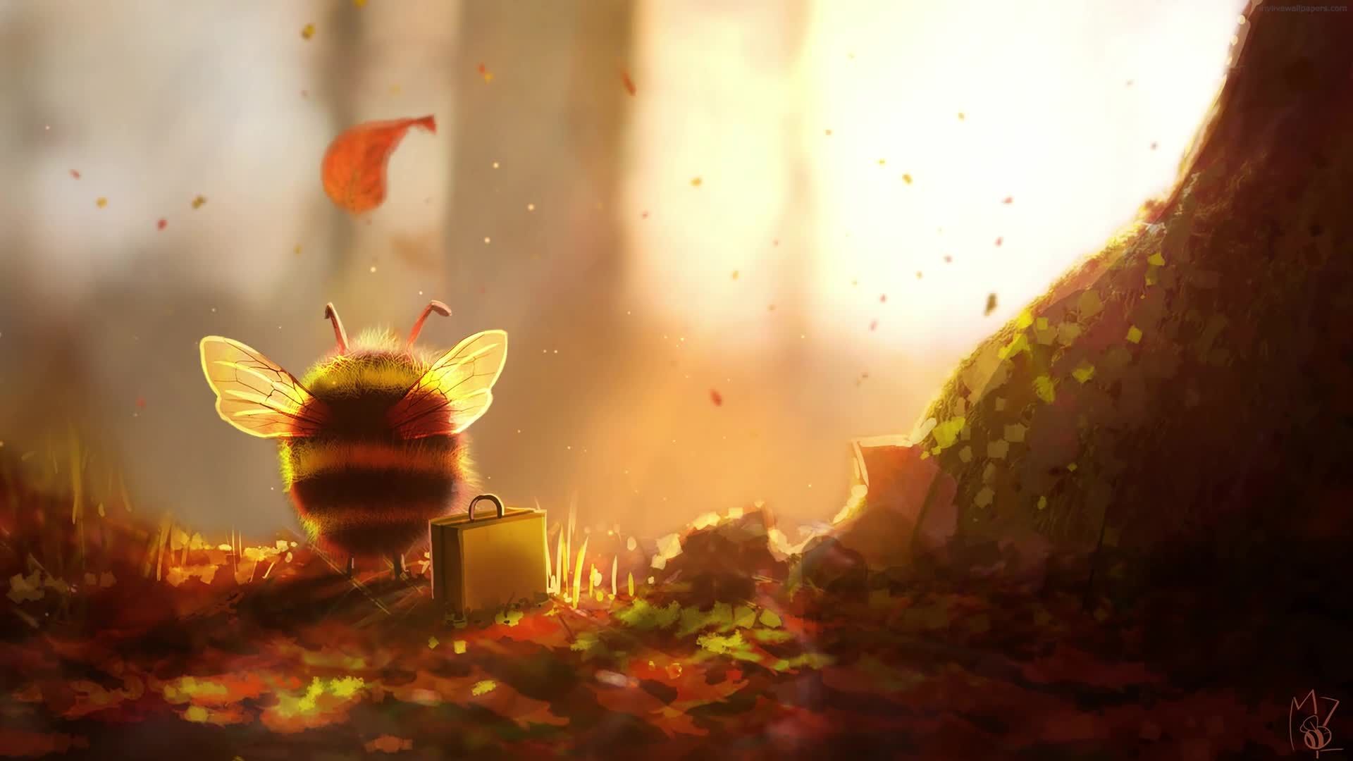 Download PC Papa Bee Live Wallpaper Free