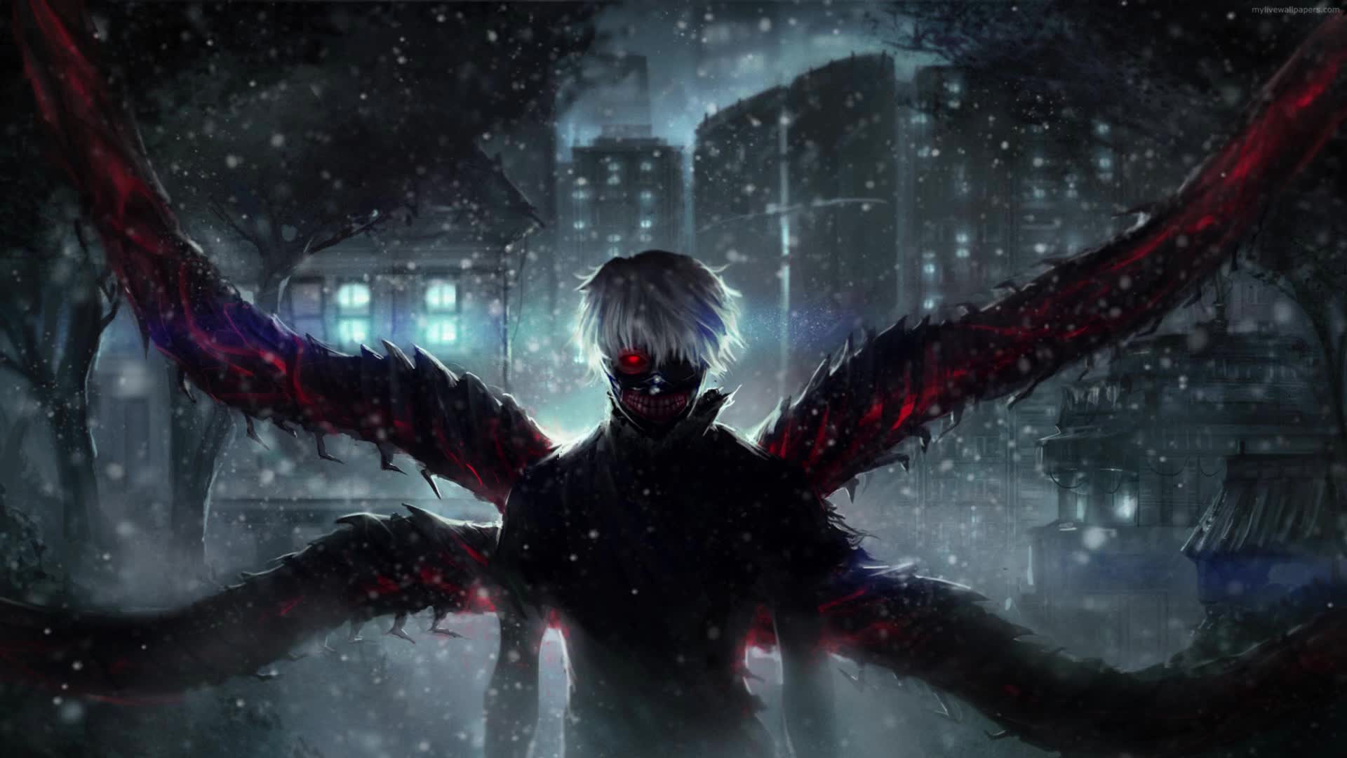 Download PC Tokyo Ghoul Snow Live Wallpaper Free