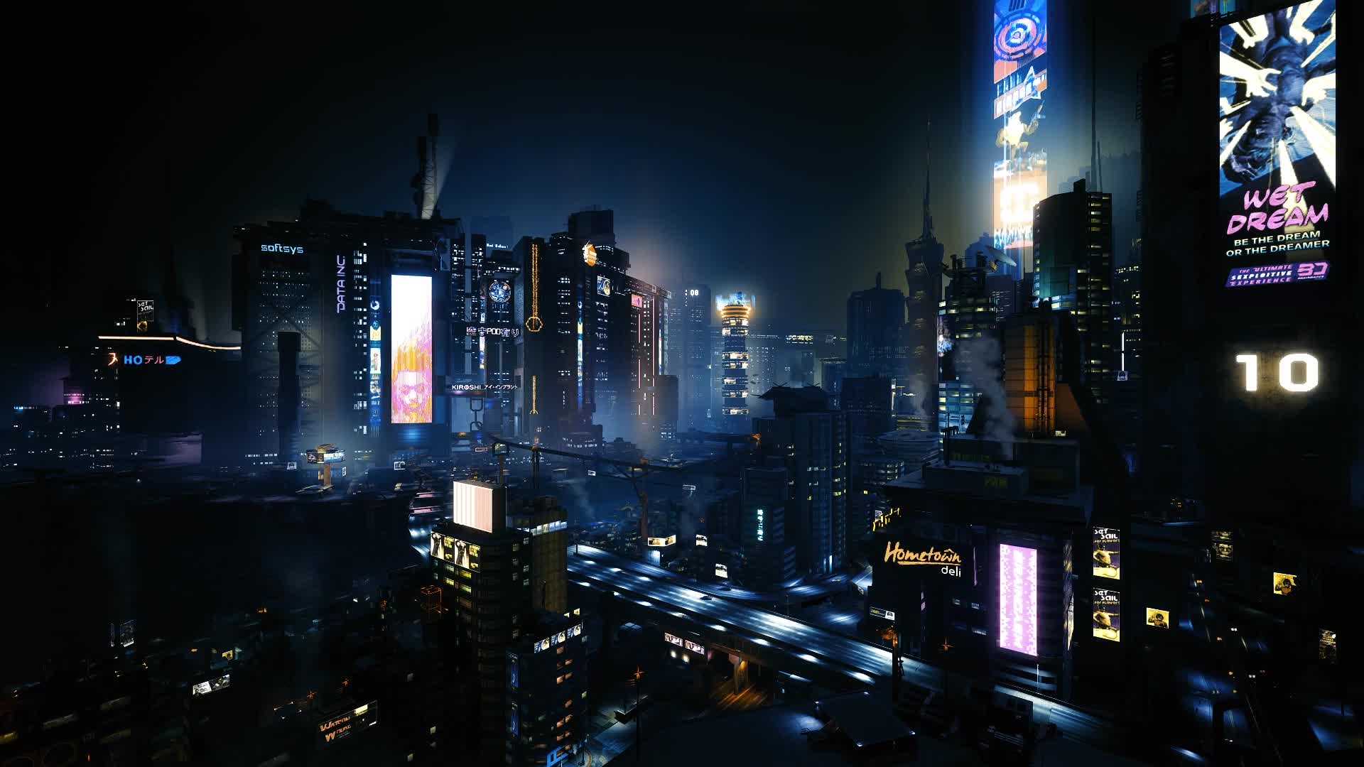 Download PC Future City Live Wallpaper Free