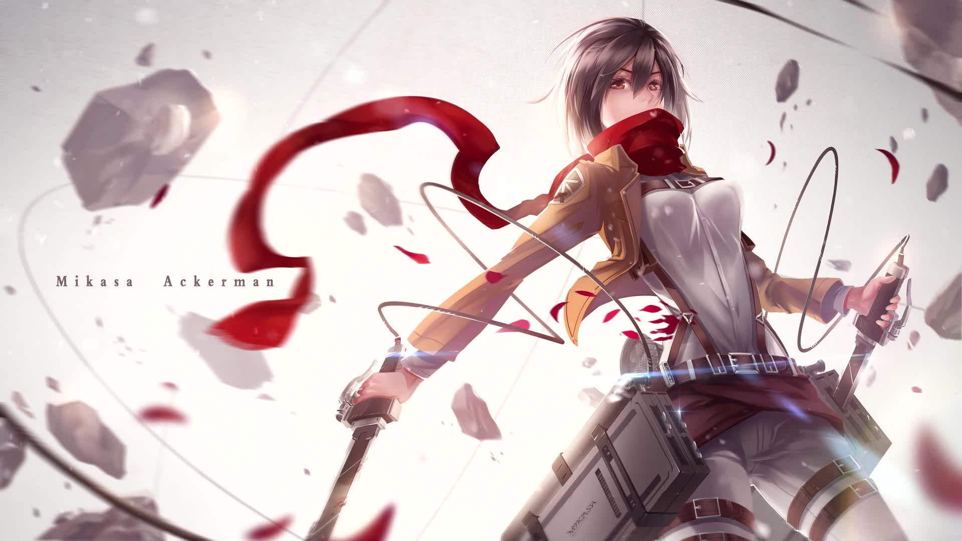 Download PC Mikasa Ackerman Attack on Titan Live Wallpaper Free