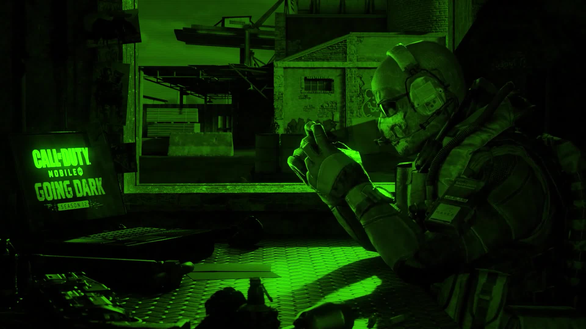 Download PC Call of Duty Mobile Night Vision Live Wallpaper Free