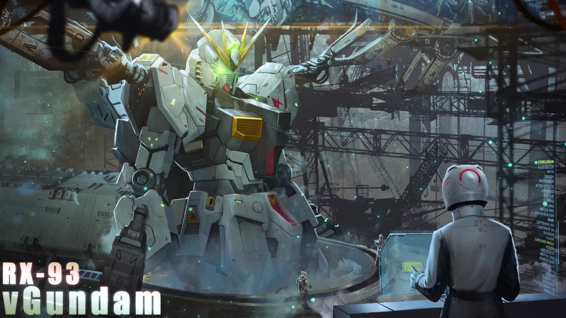 Download PC RX 93 vGundam Live Wallpaper Free