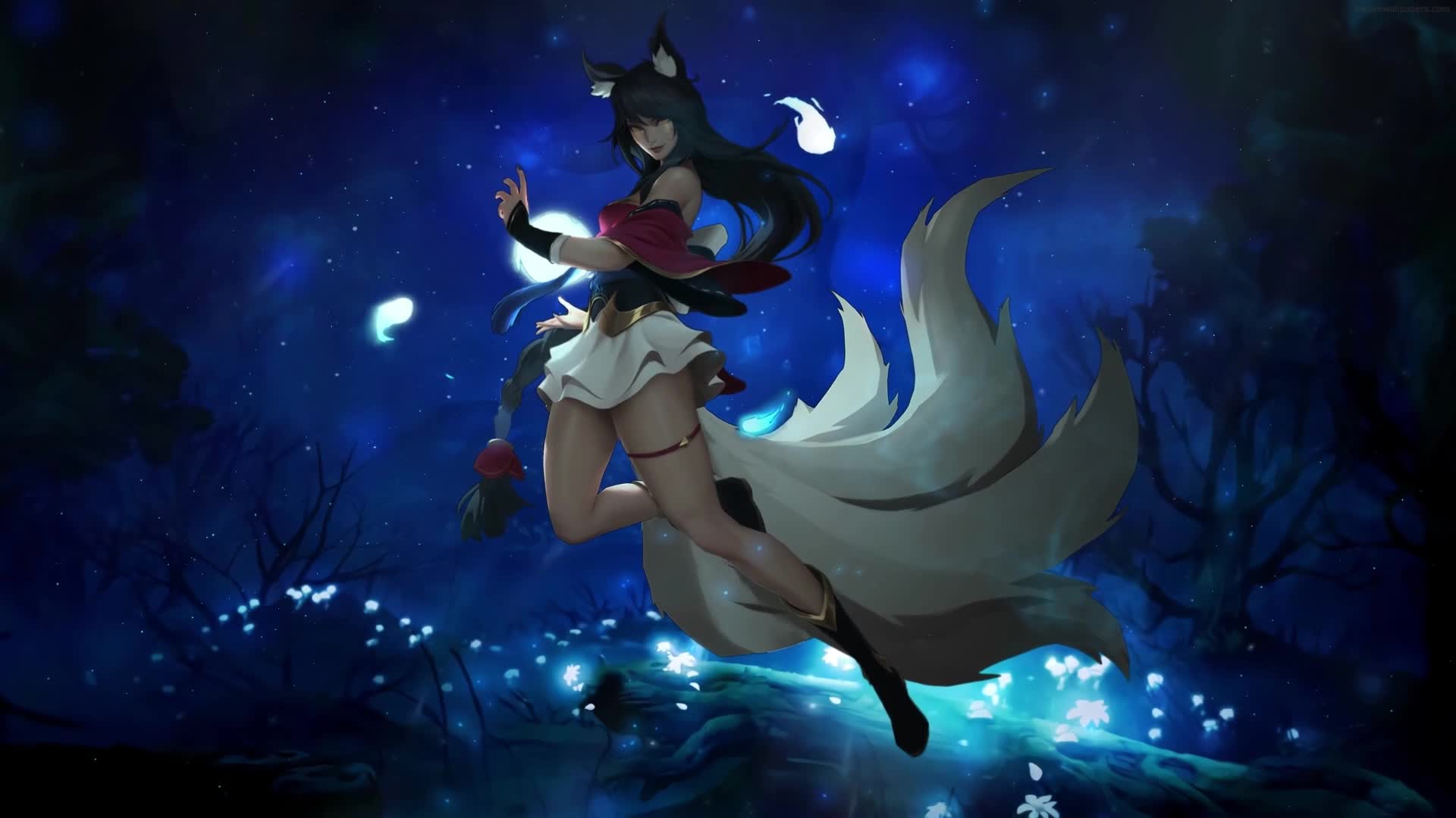 Download PC Ahri The Nine Tailed Fox Live Wallpaper Free