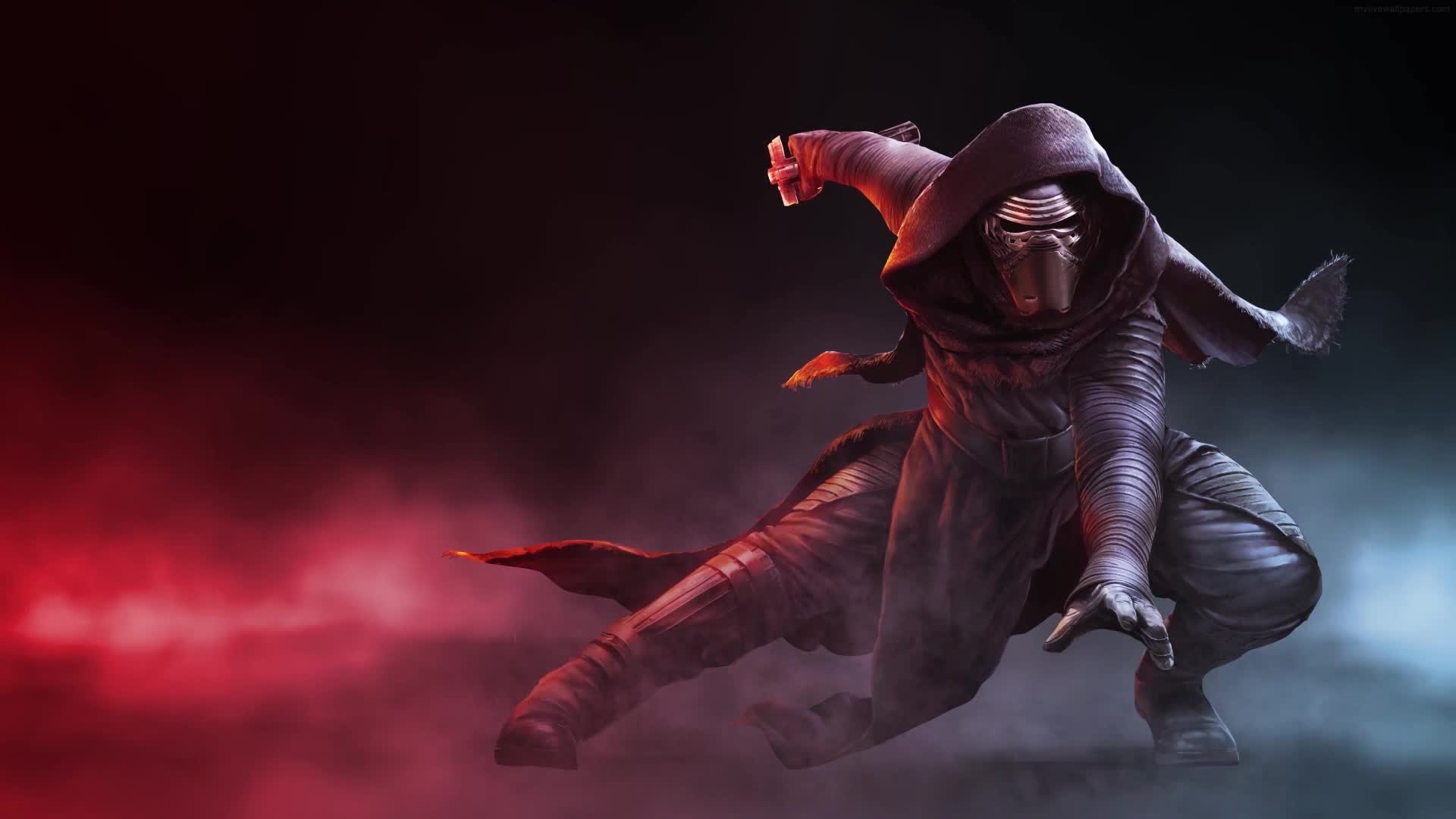 Download PC Kylo Ren Crossguard Lightsaber Live Wallpaper Free