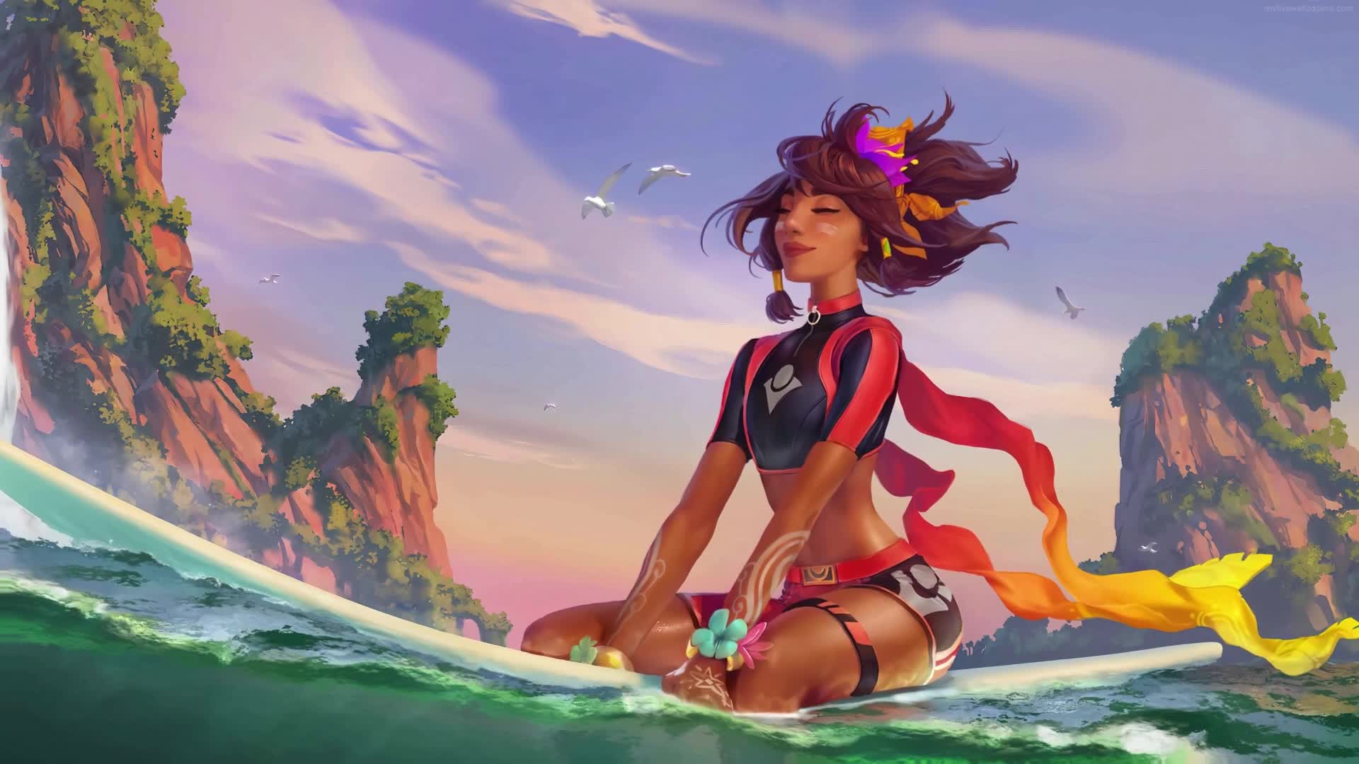 Download PC Surfer Taliyah Live Wallpaper Free