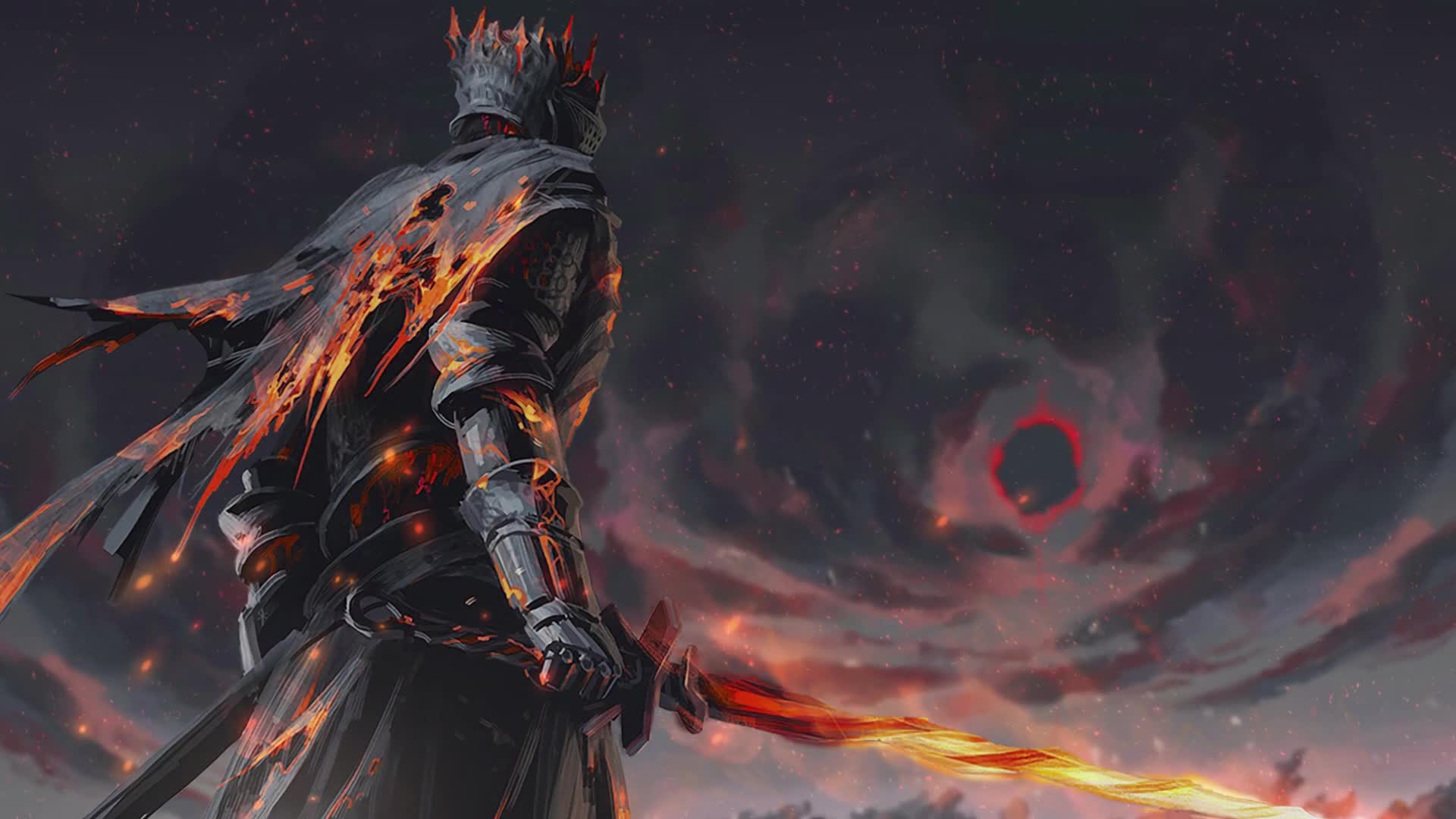 Download PC Dark Souls 3 Soul of Cinder Live Wallpaper Free