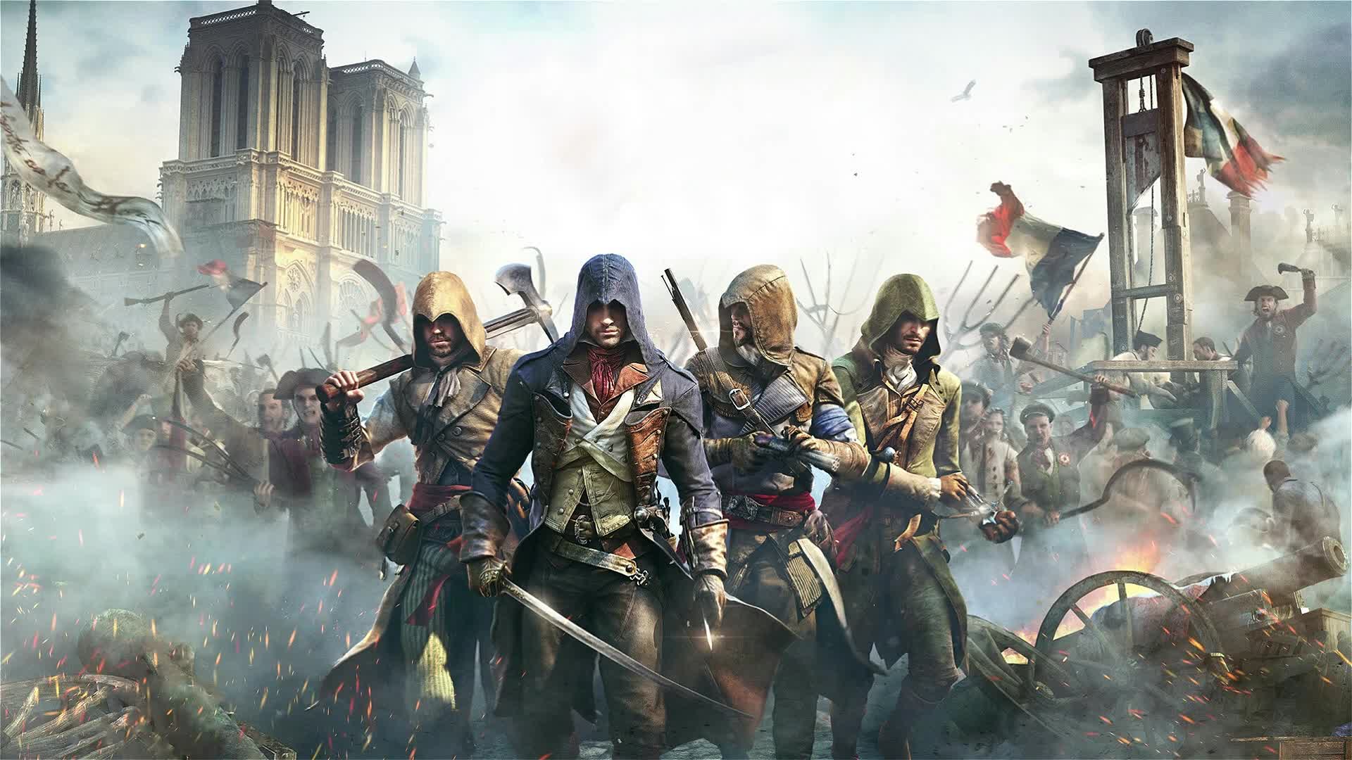 Download PC Assassins Creed Unity Live Wallpaper Free