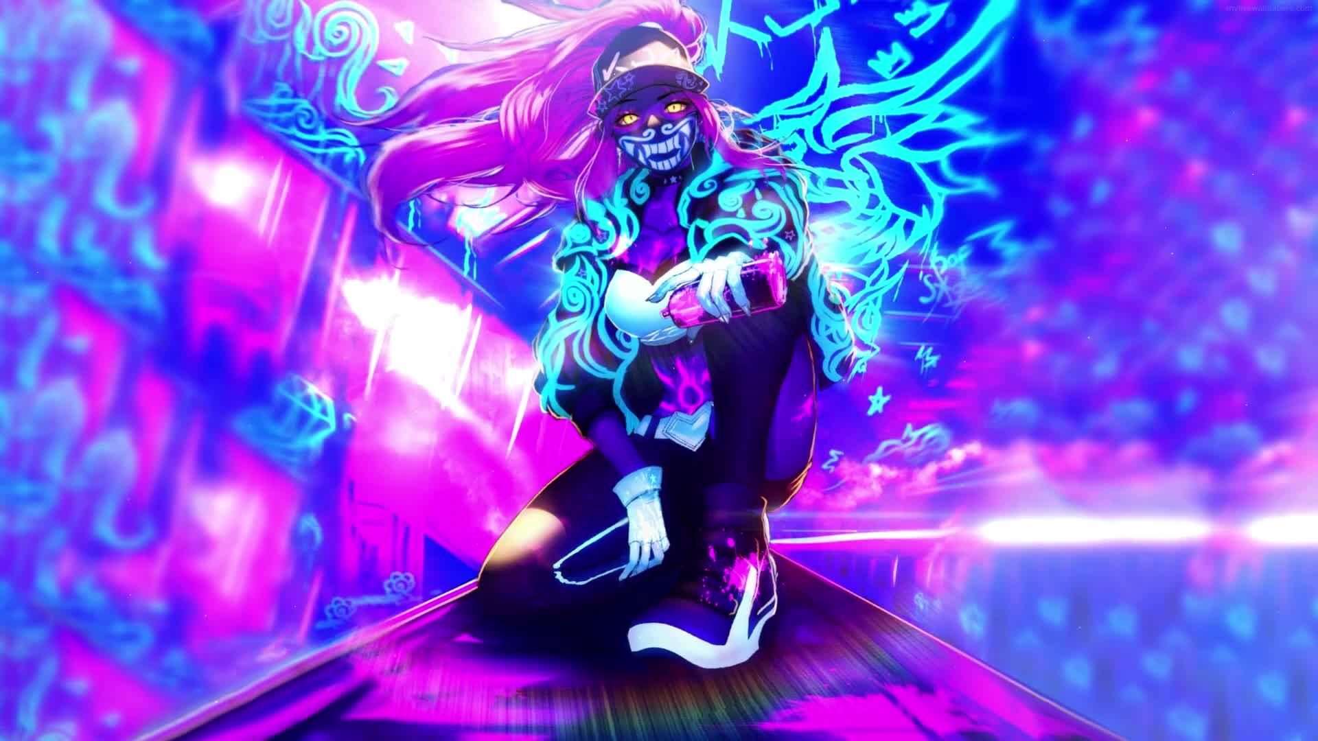 Download PC Akali KDA Live Wallpaper Free