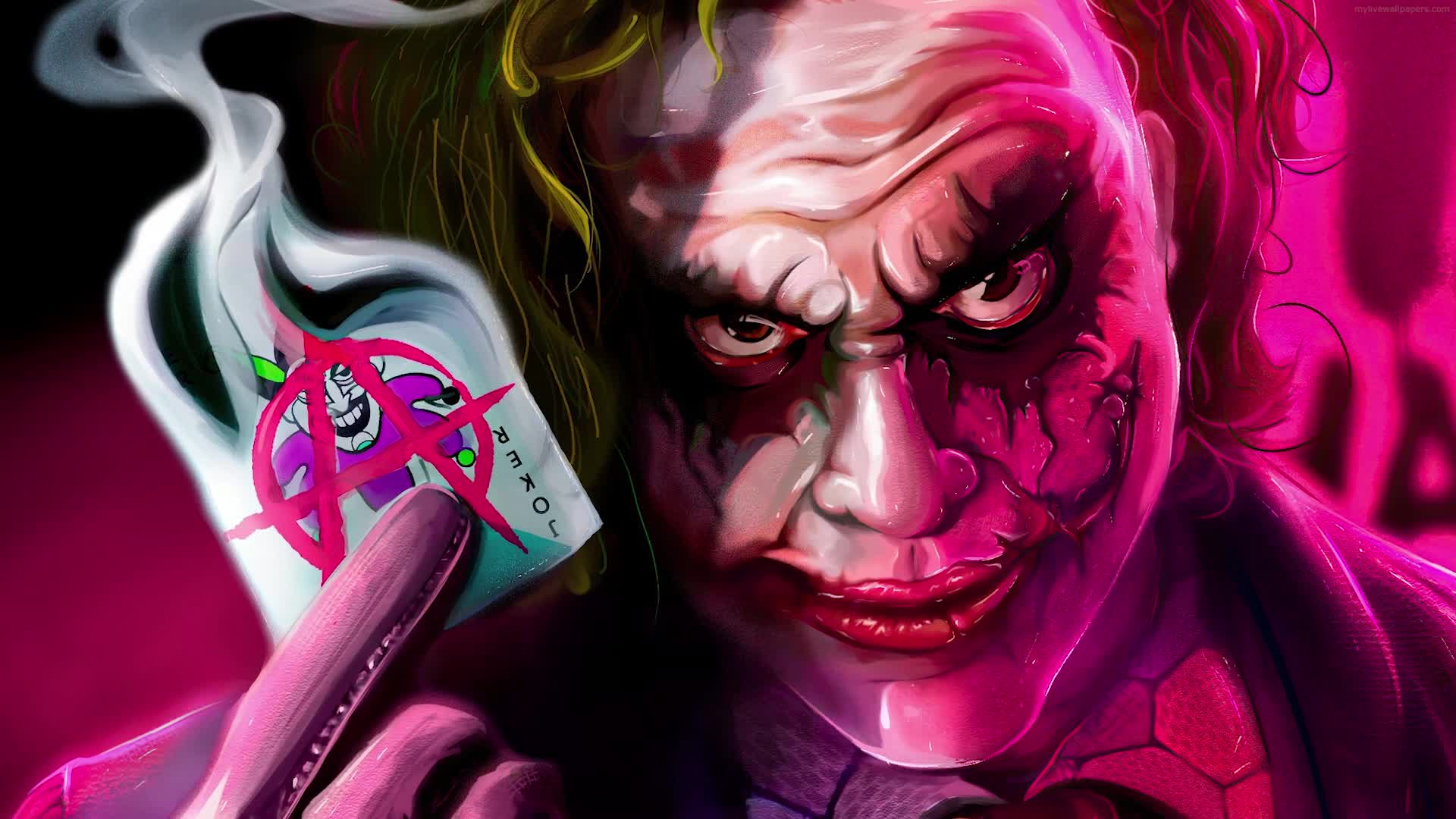 Download PC Joker Scars Live Wallpaper Free