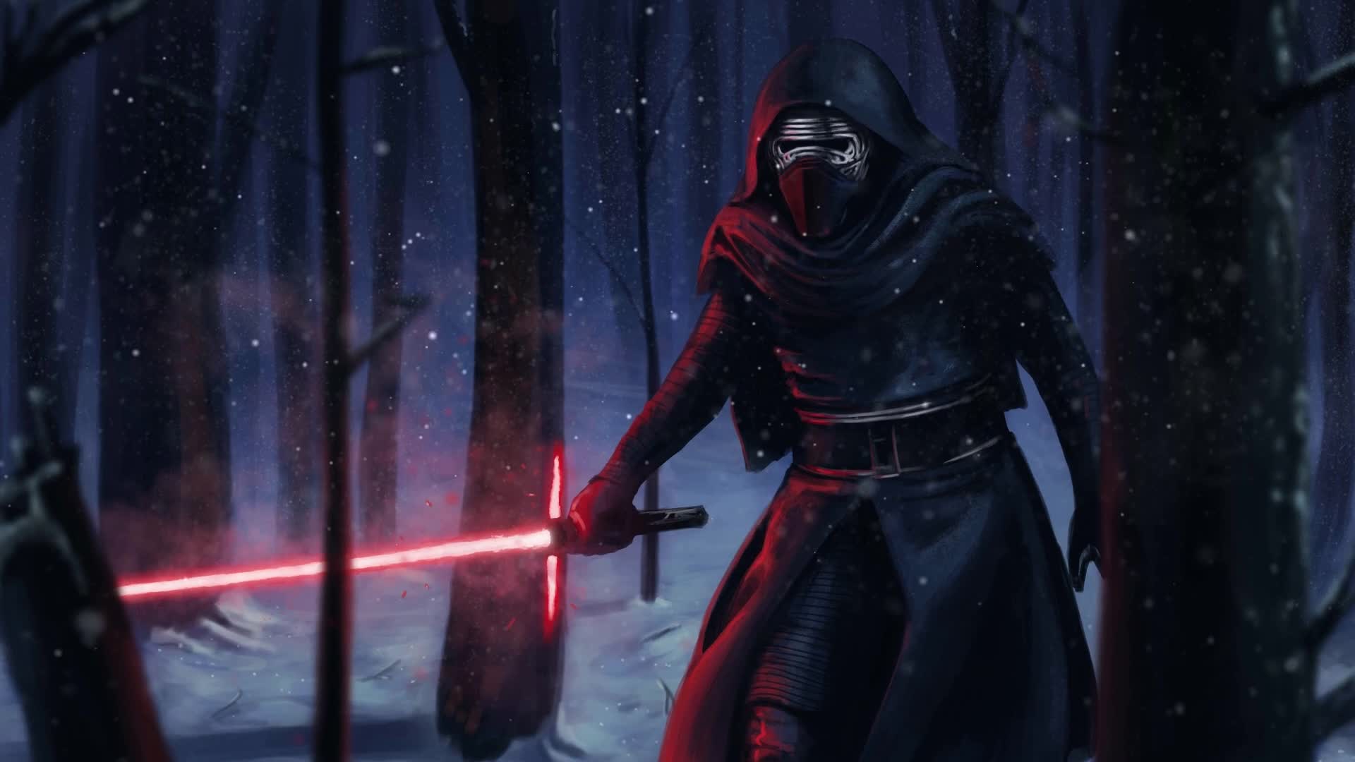 Download PC Kylo Ren Snow Live Wallpaper Free