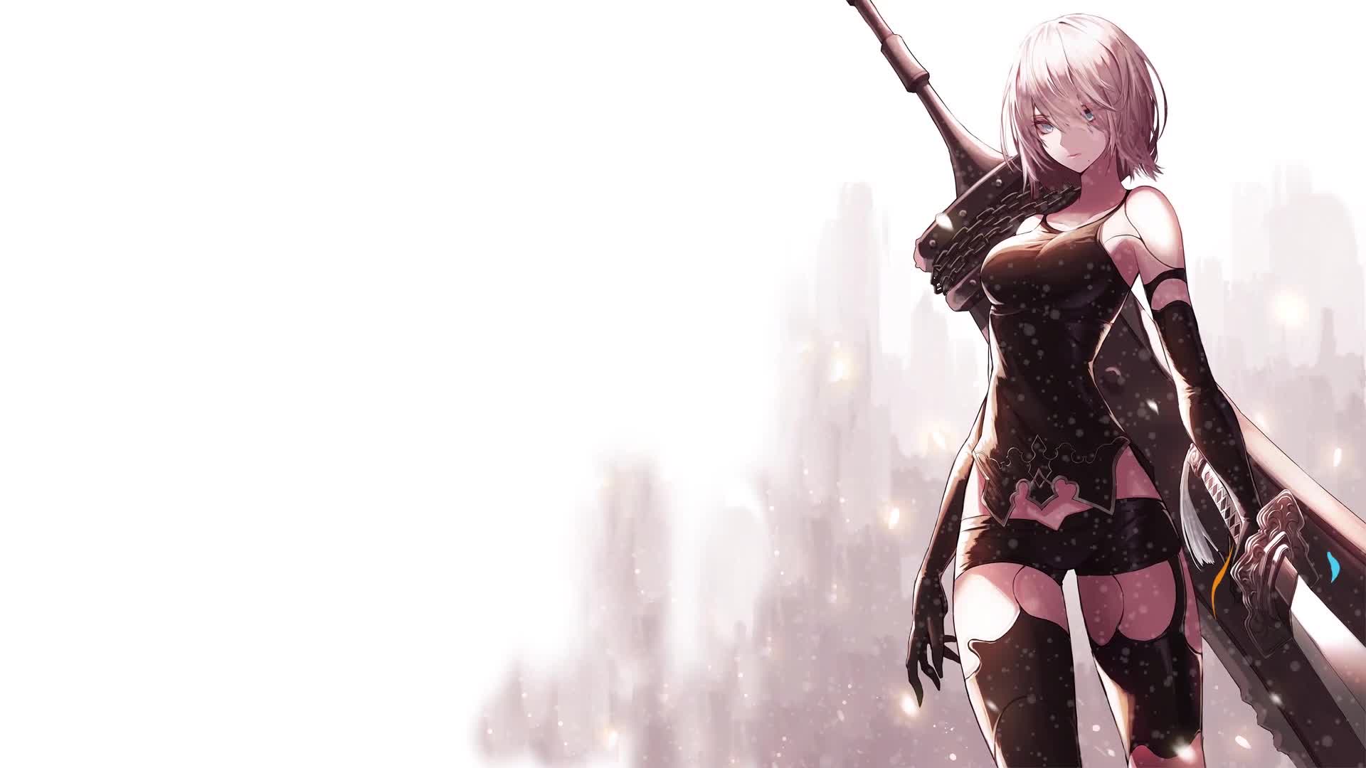 Download PC Snow Nier Automata Live Wallpaper Free