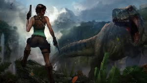 Download PC Dinosaur Tomb Raider Live Wallpaper Free