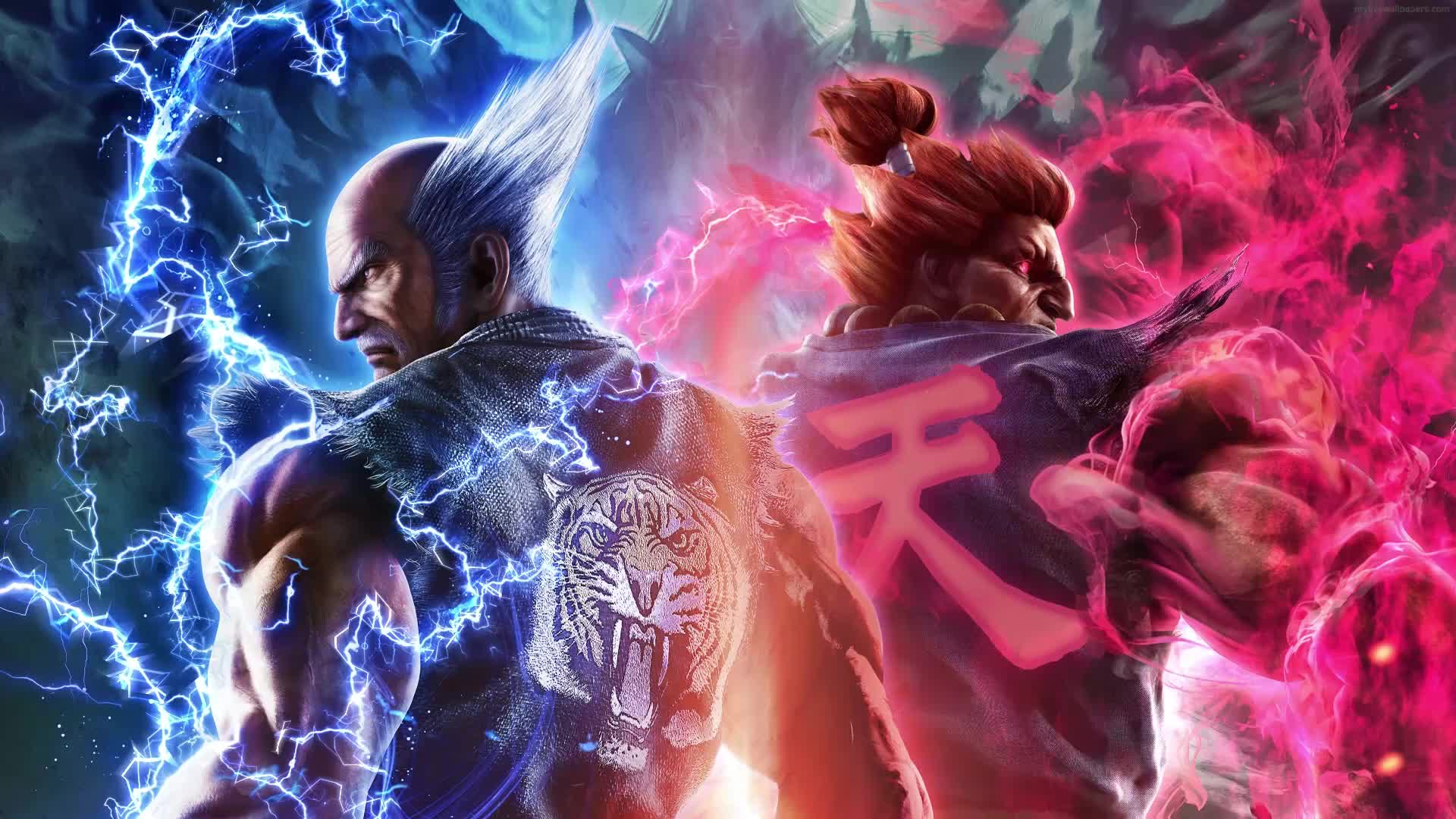 Download PC Heihachi and Akuma Live Wallpaper Free