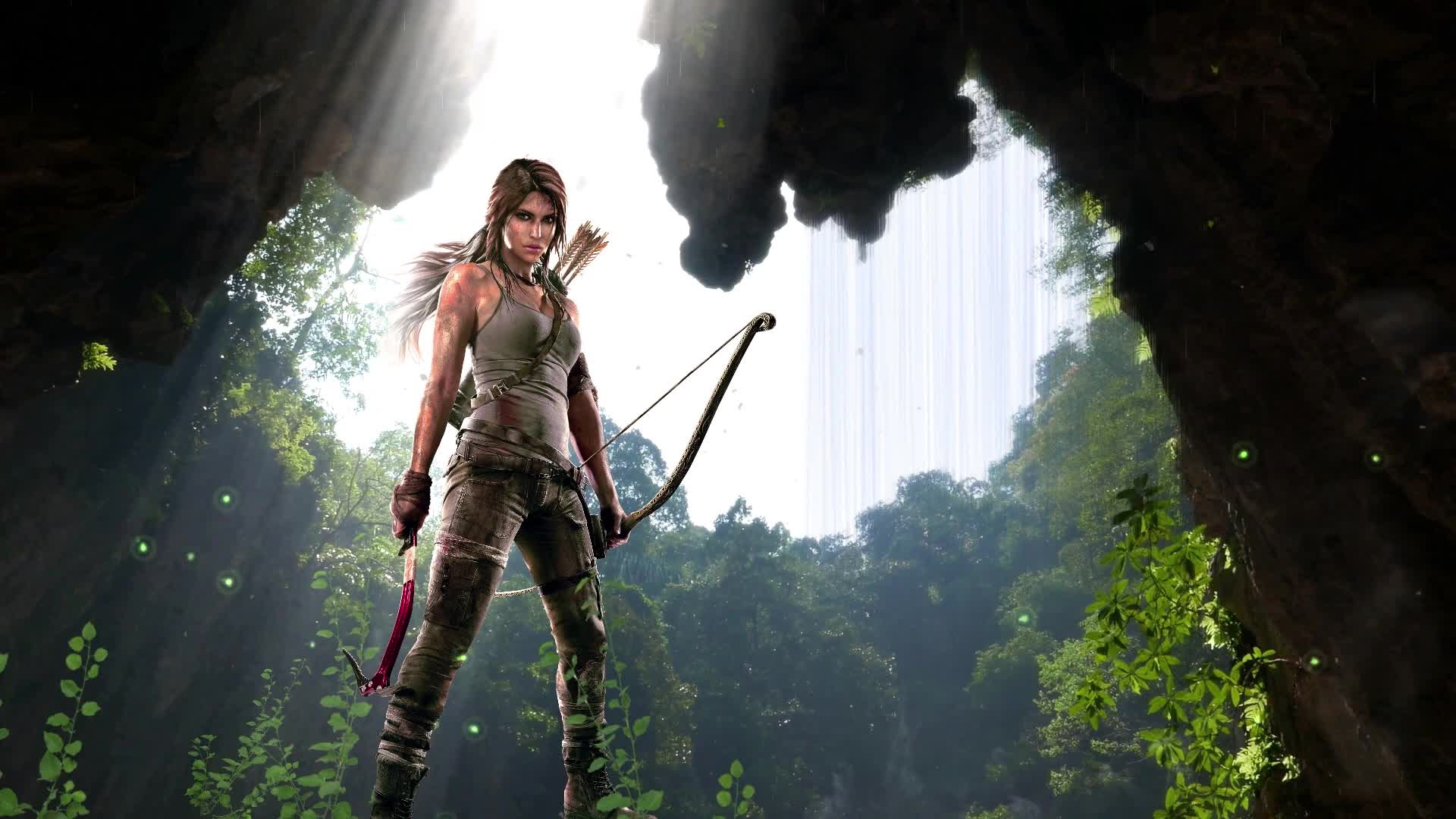 Download PC Tomb Raider Cave Live Wallpaper Free