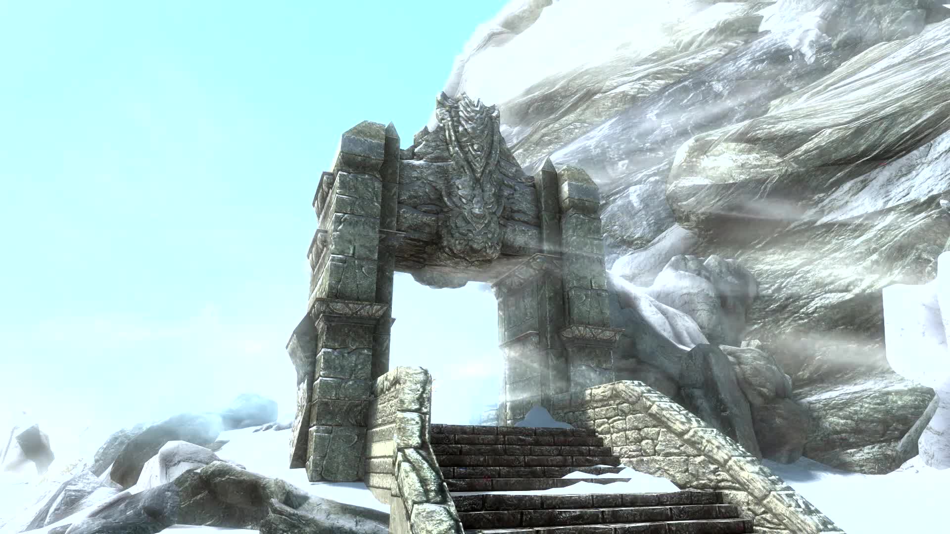 Download PC High Hrothgar Skyrim Live Wallpaper Free