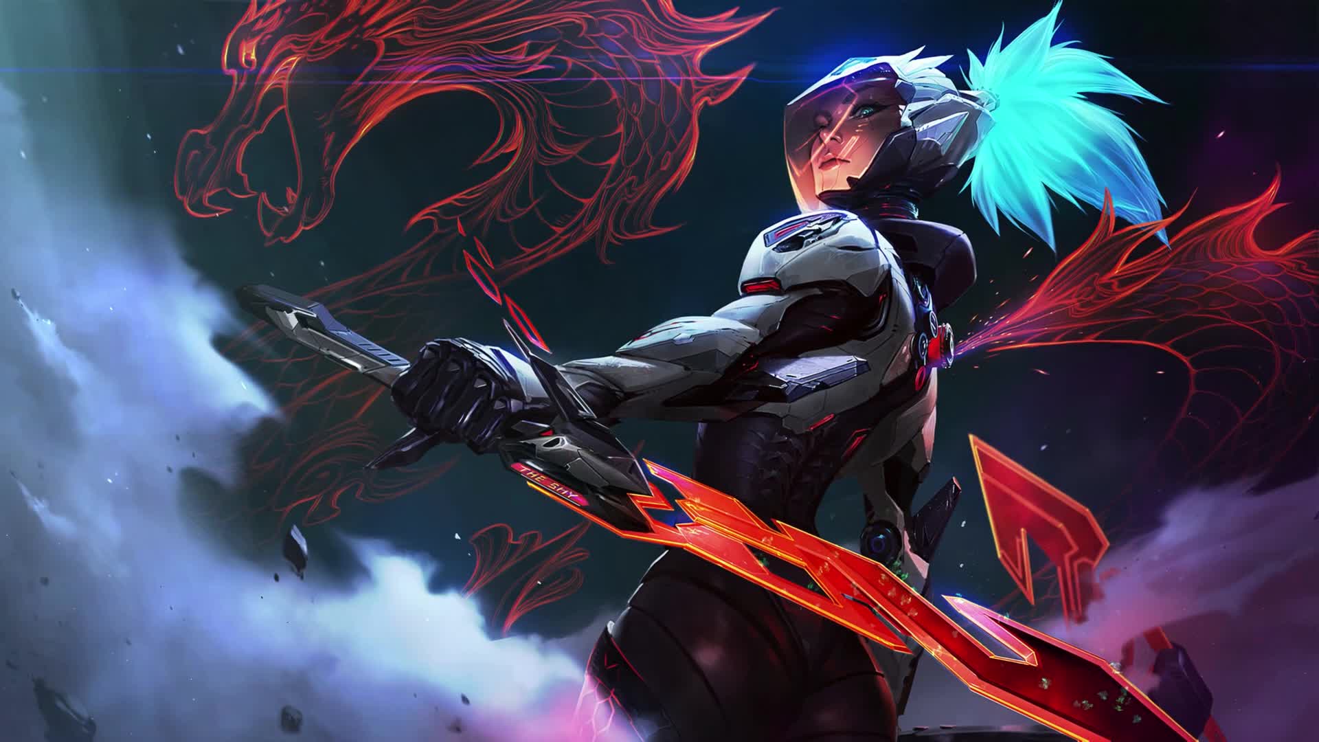 Download PC True Damage Akali Live Wallpaper Free