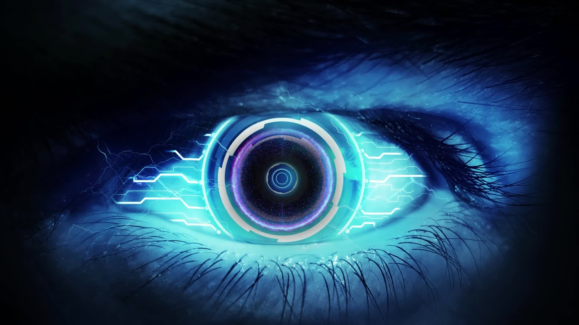 Download PC Cyborg Eye Live Wallpaper Free