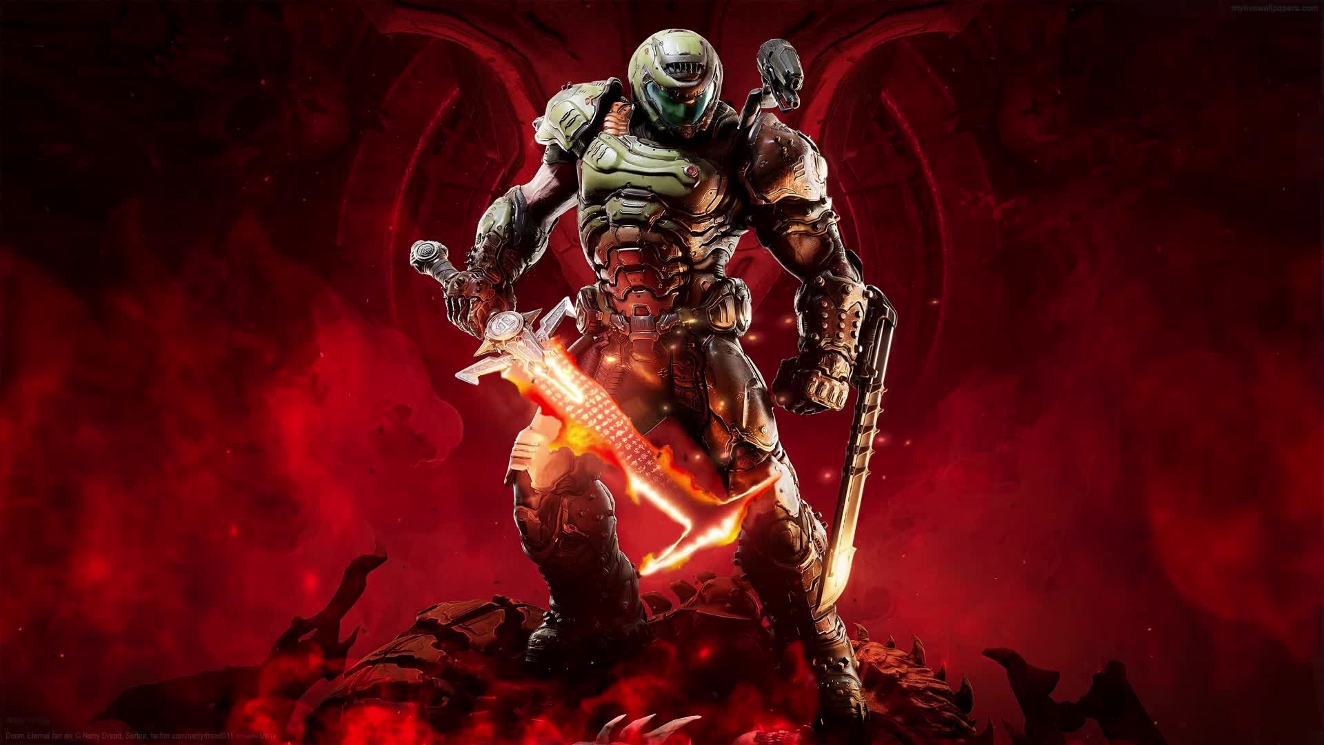 Download PC The Crucible Blade Slayer Doom Live Wallpaper Free