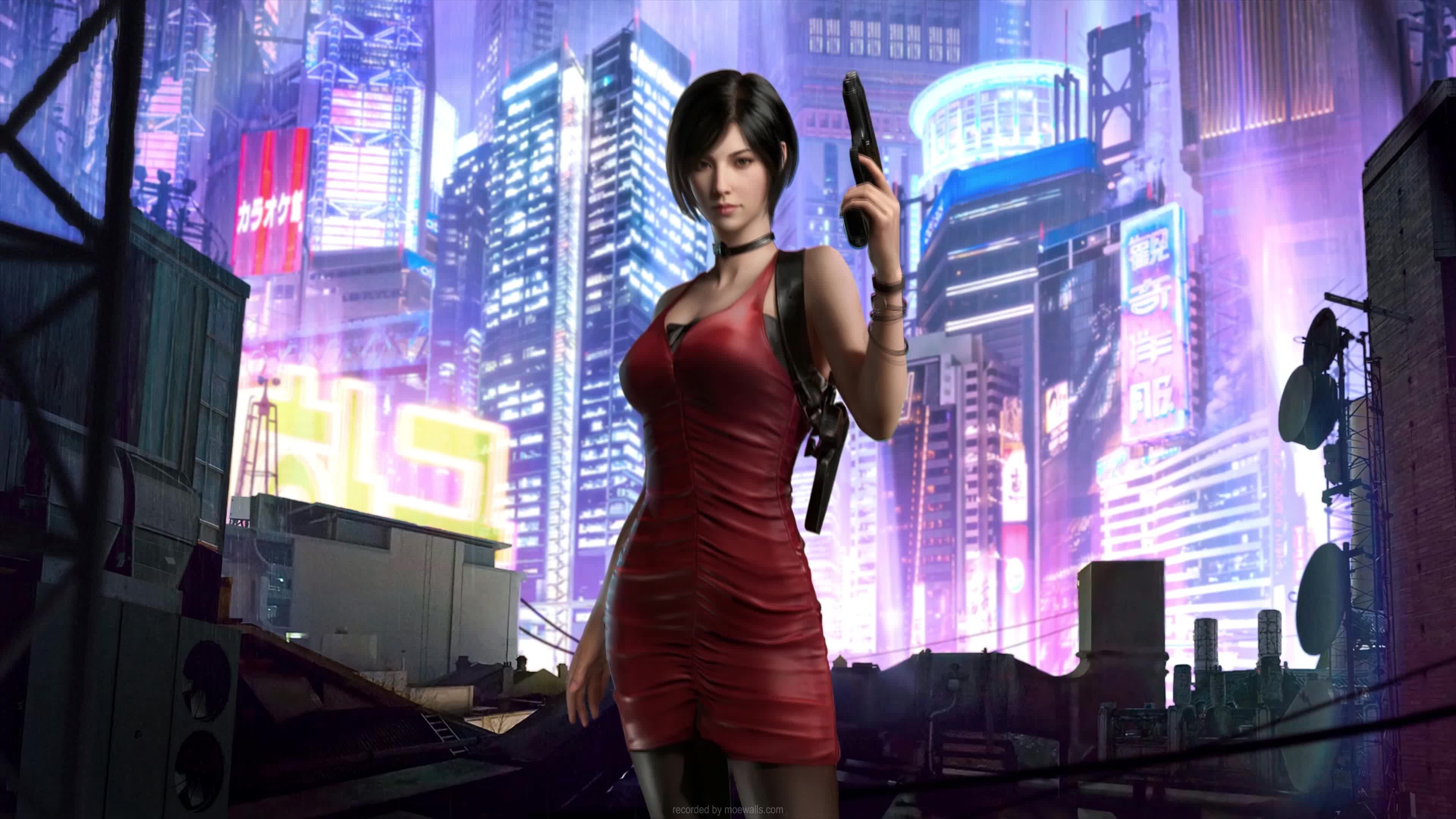 Download 4K Ada Wong Resident Evil Live Wallpaper For PC