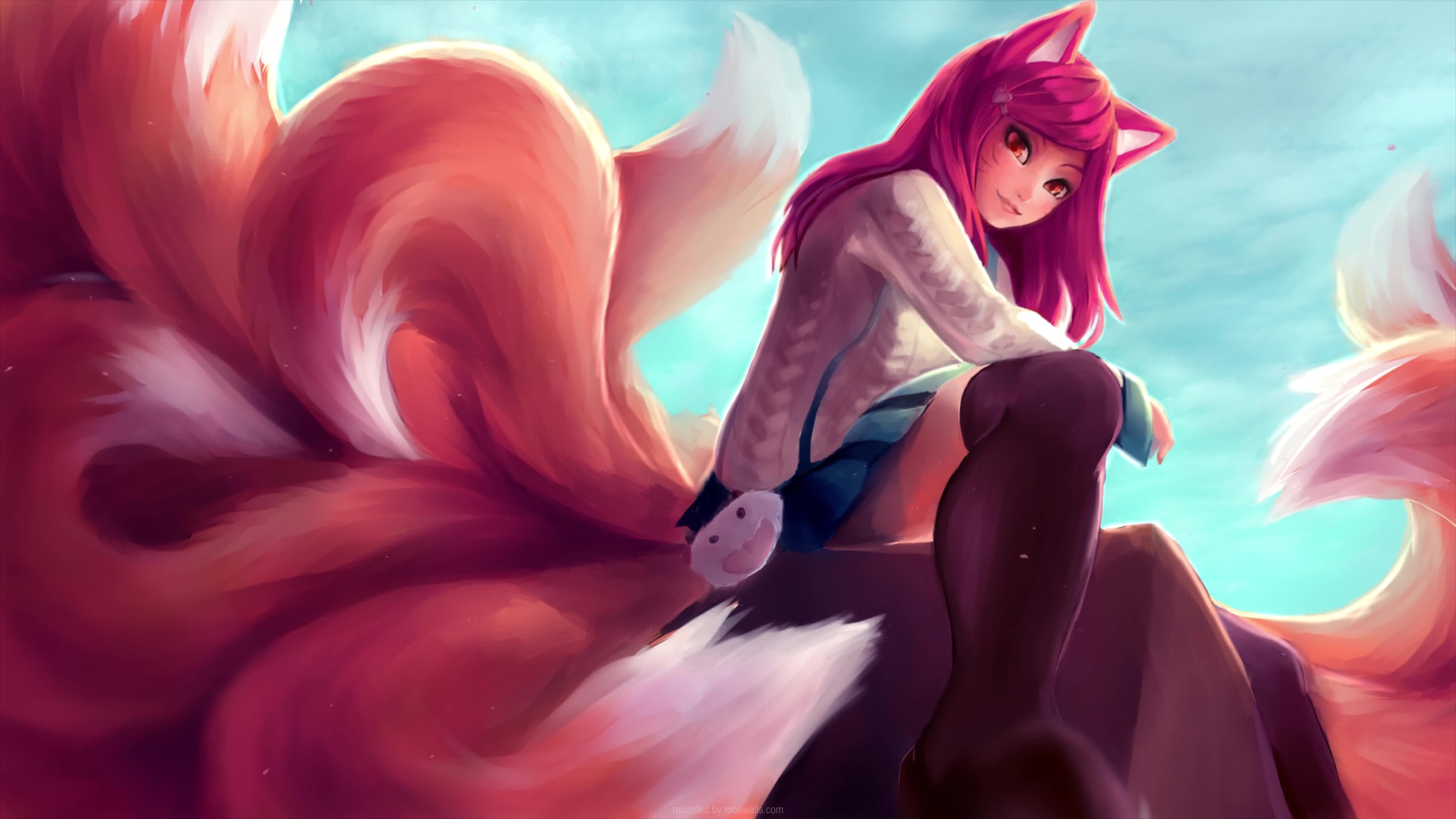 Download 4K Academy Ahri League Of Legends Live Wallpaper For PC