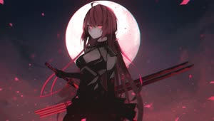 Anime Girls 4K Desktop Background Wallpaper
