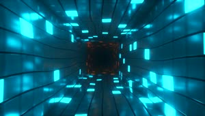 Download HD Video abstract flying in futuristic corridor Copyright VJ Loop Video