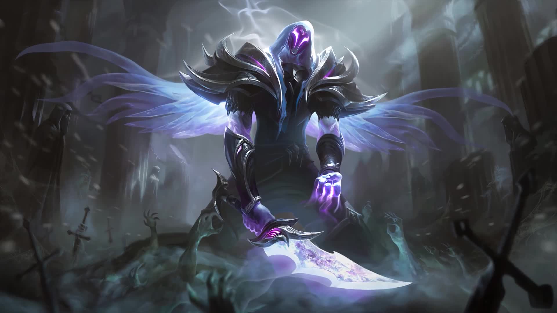 Download PC Desktop League Of Legends Ashen Knight Pyke Live Wallpaper